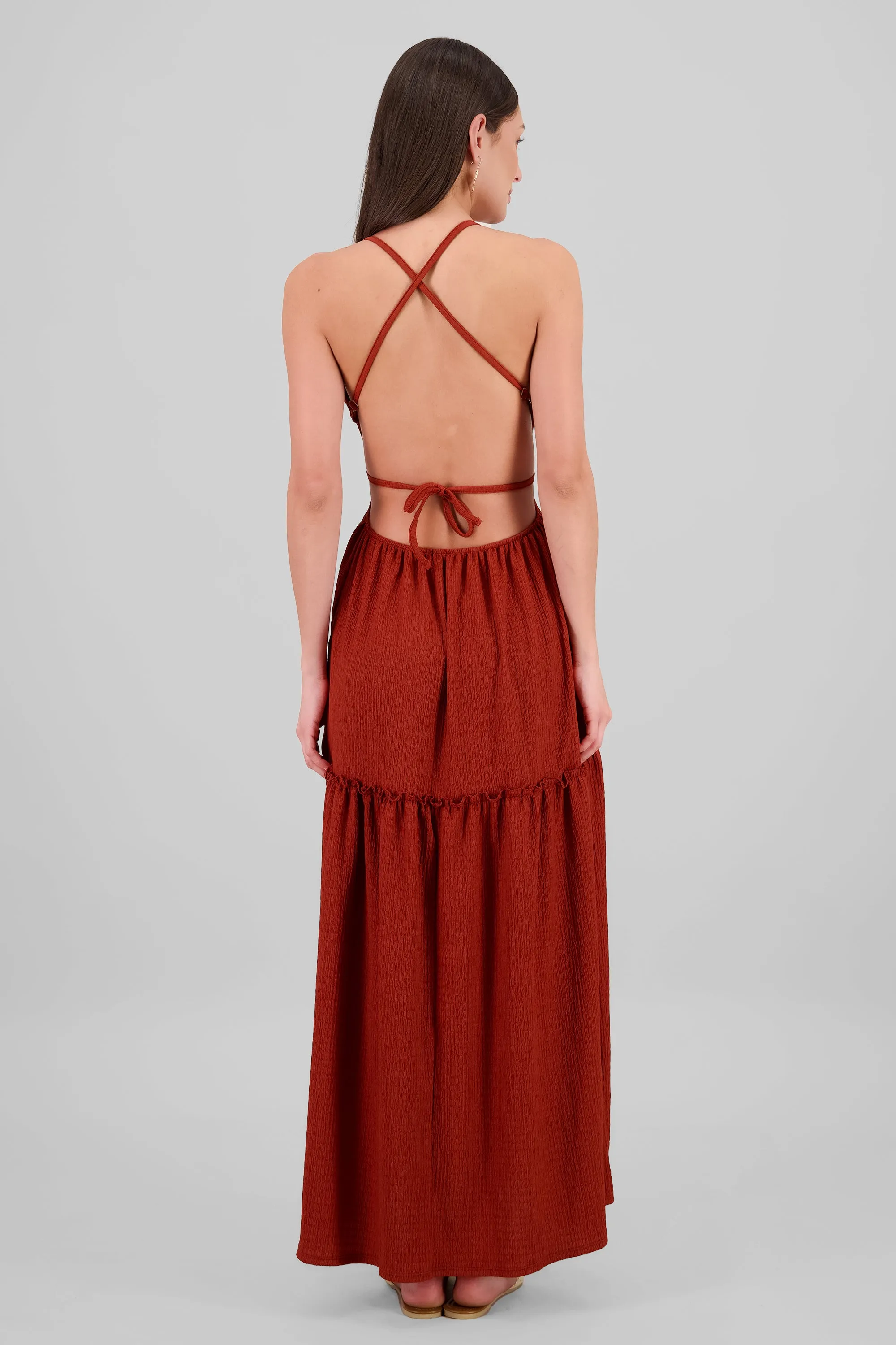 Vestido maxi espalda escote sold by Shasa product image thumbnail 4