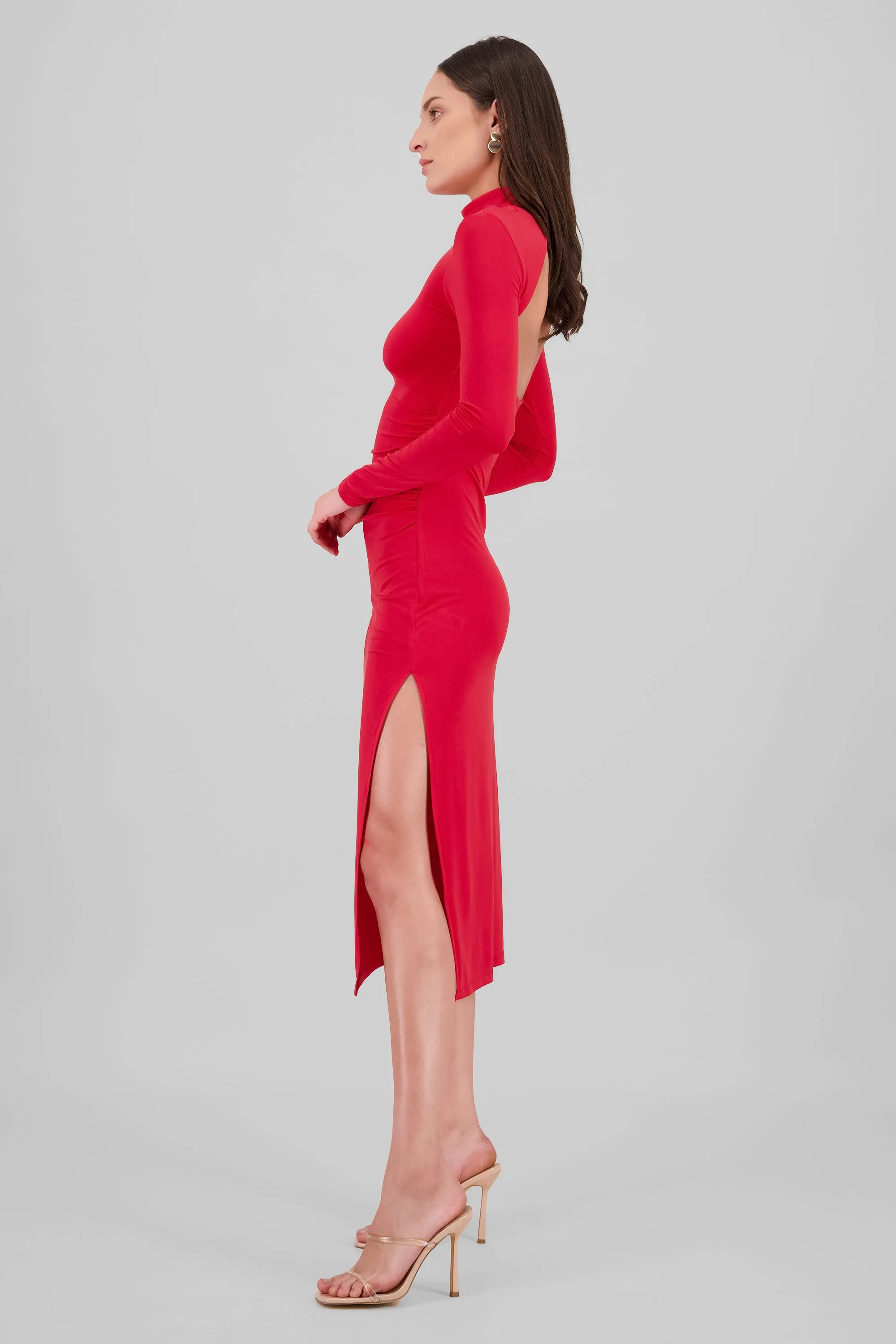 Vestido maxi manga larga escote espalda Hypsters sold by Shasa product image thumbnail 3