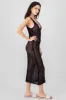 Vestido maxi tejido perlas sold by Shasa