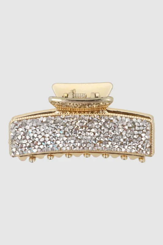 Pinza rectangular glitter sold by Shasa