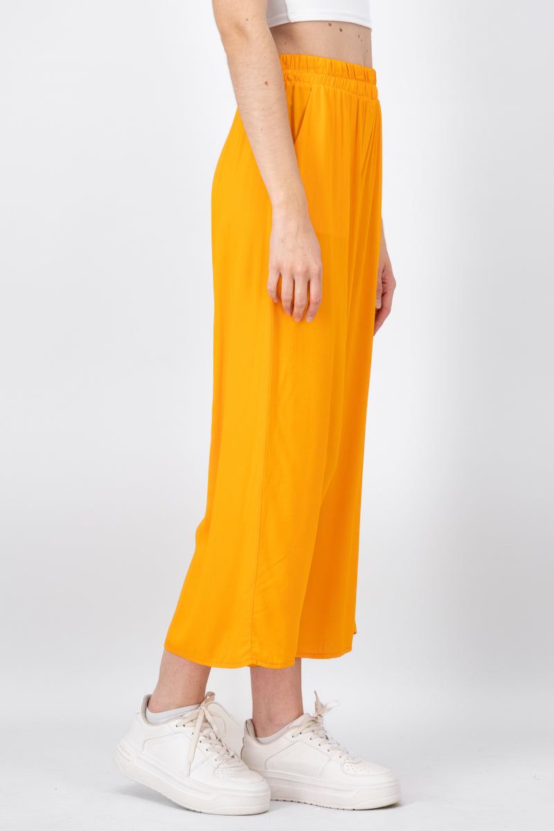 Pantalón Wide Leg Cintura Alta Fruncida sold by Shasa product image thumbnail 3