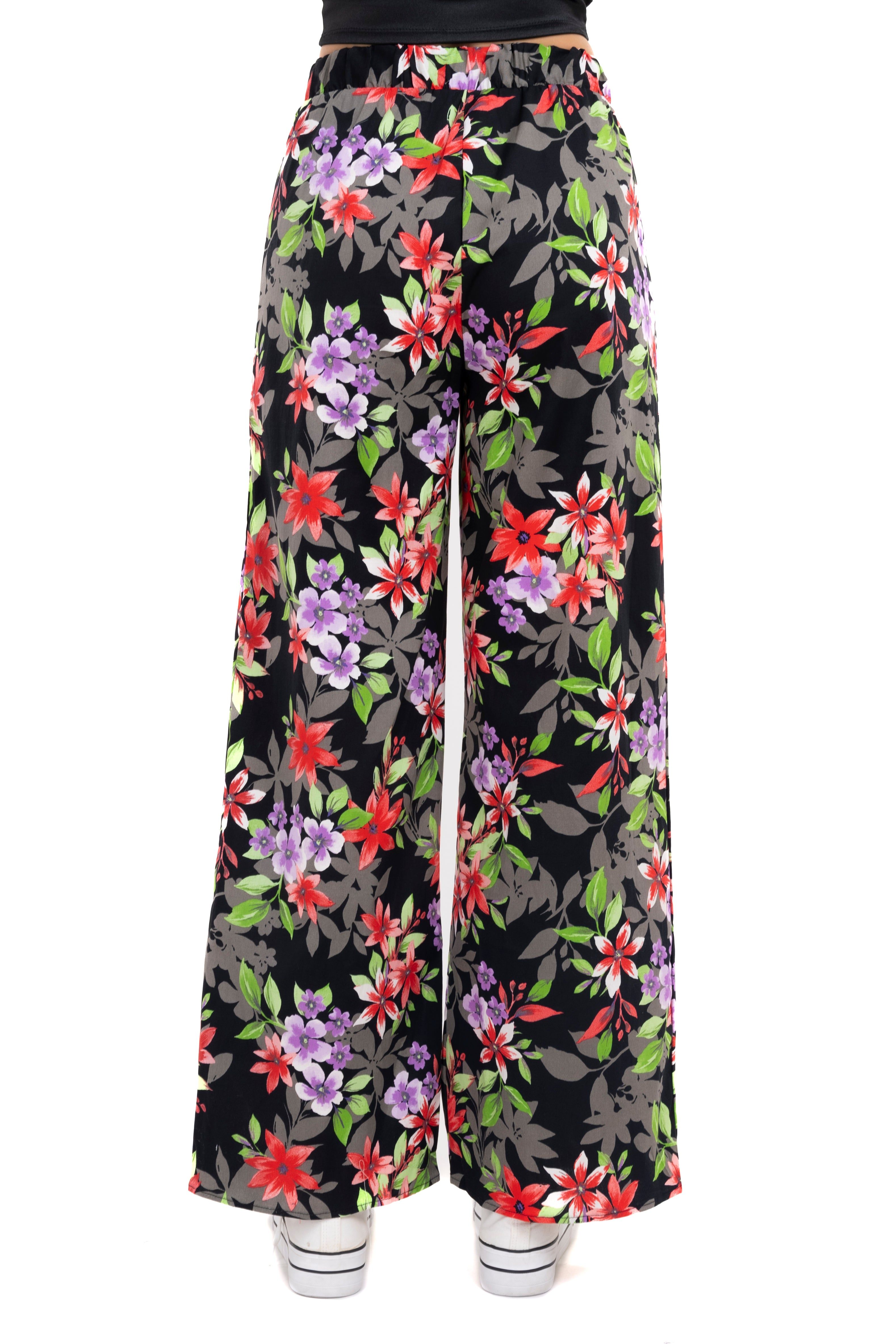 Pantalón wide flores sold by Shasa product image thumbnail 4