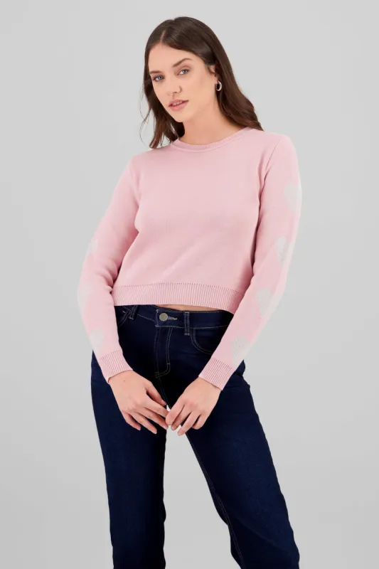 Sueter detalle mangas corazones sold by Shasa