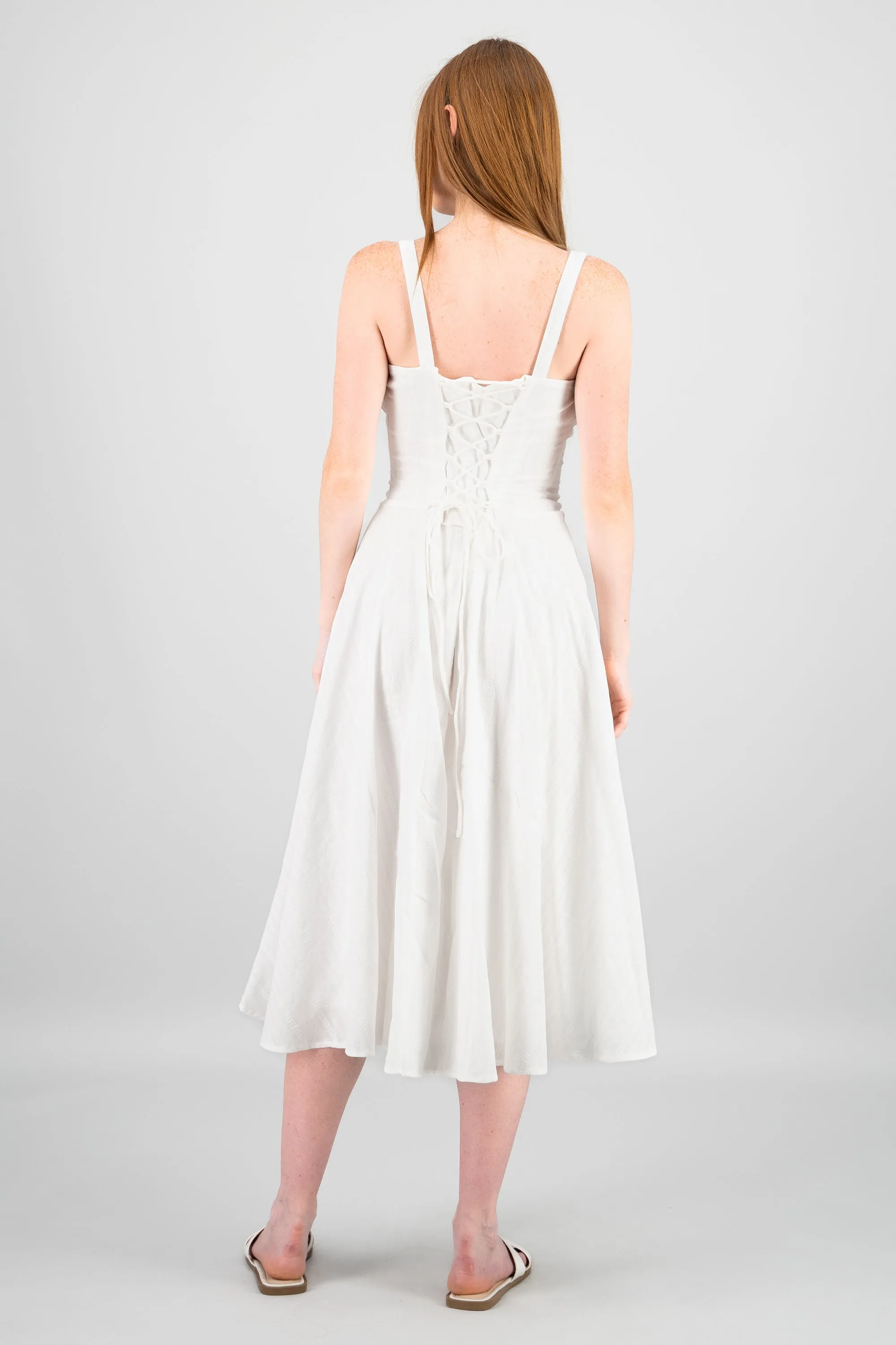 Vestido maxi con lace up en la espalda sold by Shasa product image thumbnail 4