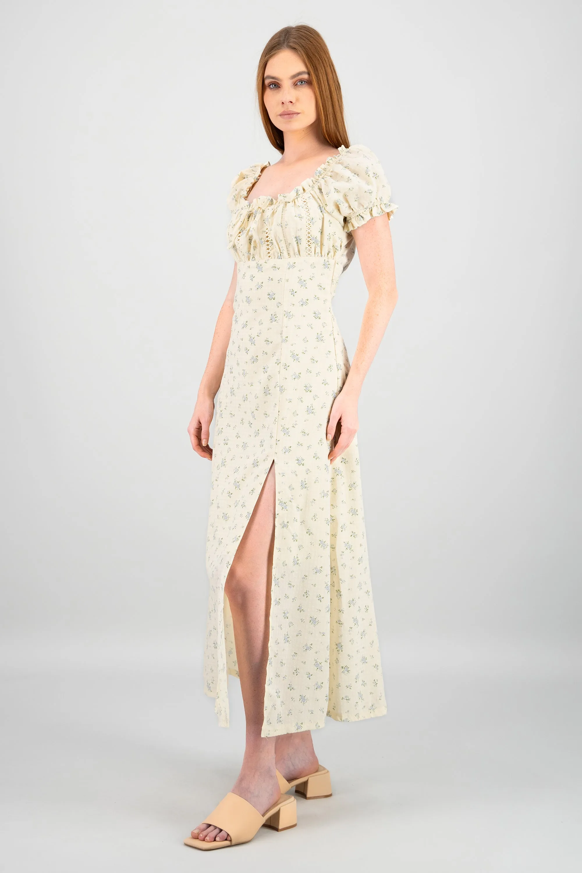 Vestido maxi estampado flores sold by Shasa product image thumbnail 3