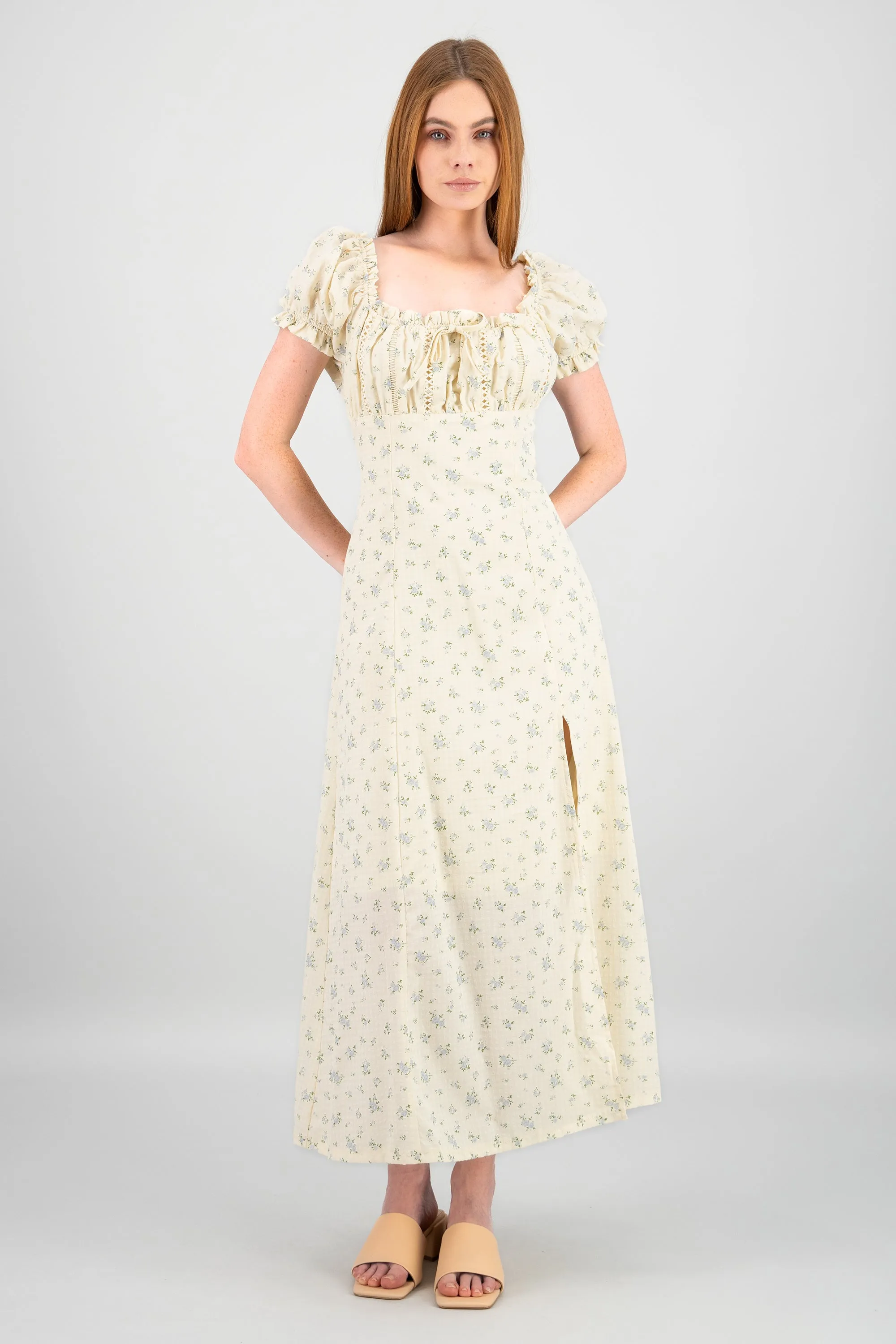 Vestido maxi estampado flores sold by Shasa product image thumbnail 2