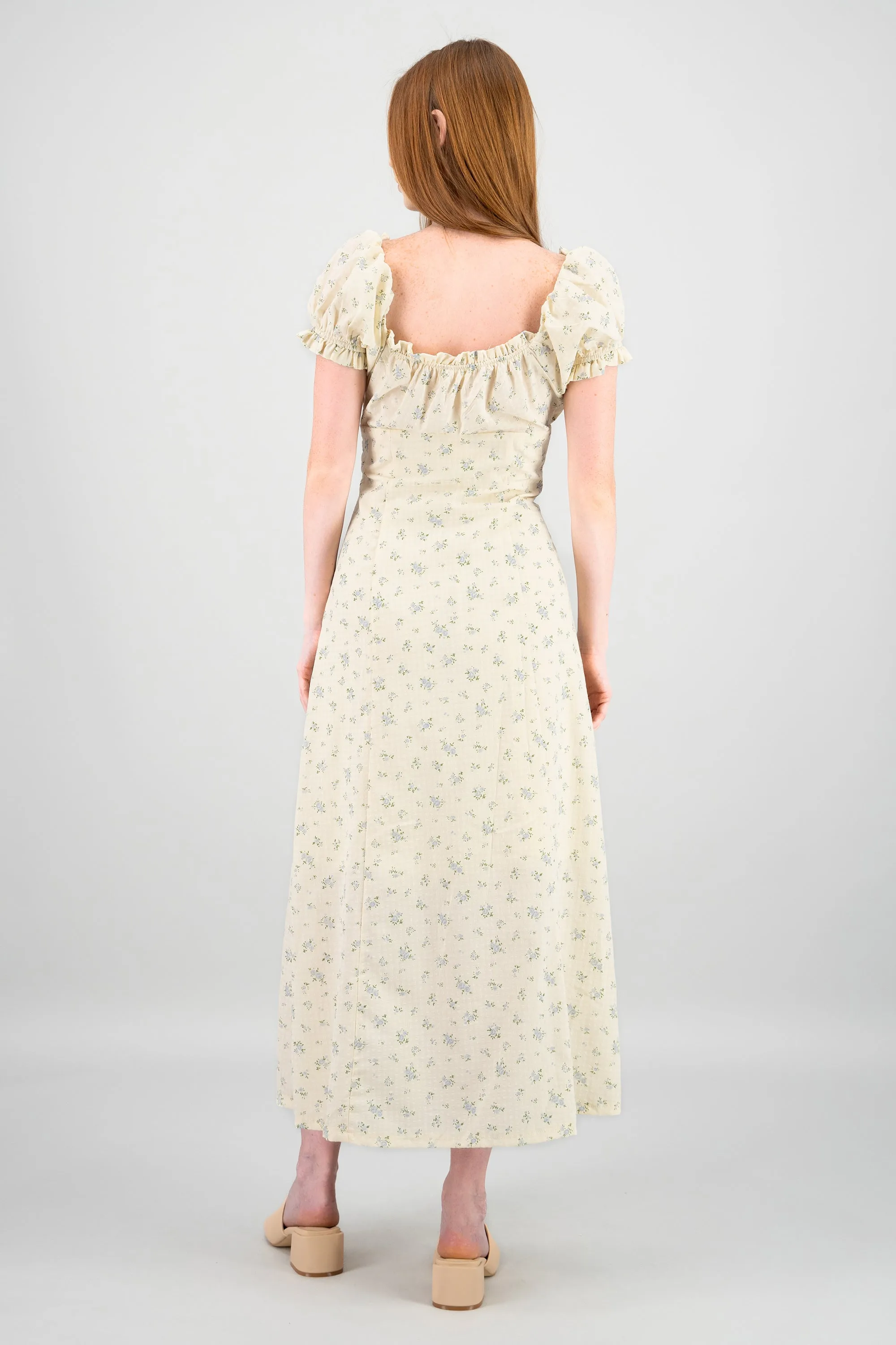 Vestido maxi estampado flores sold by Shasa product image thumbnail 4