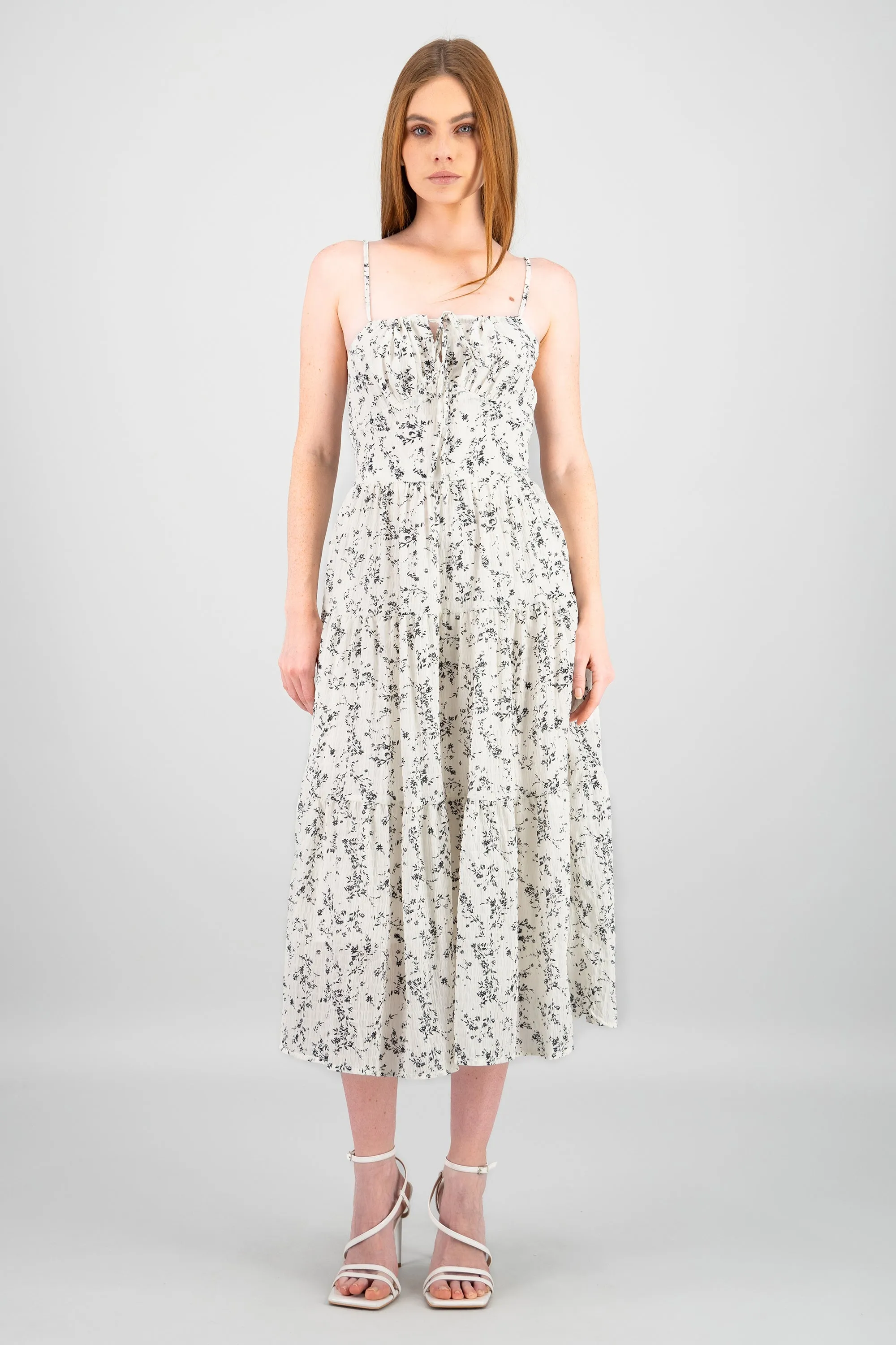 Maxi vestido flores sold by Shasa