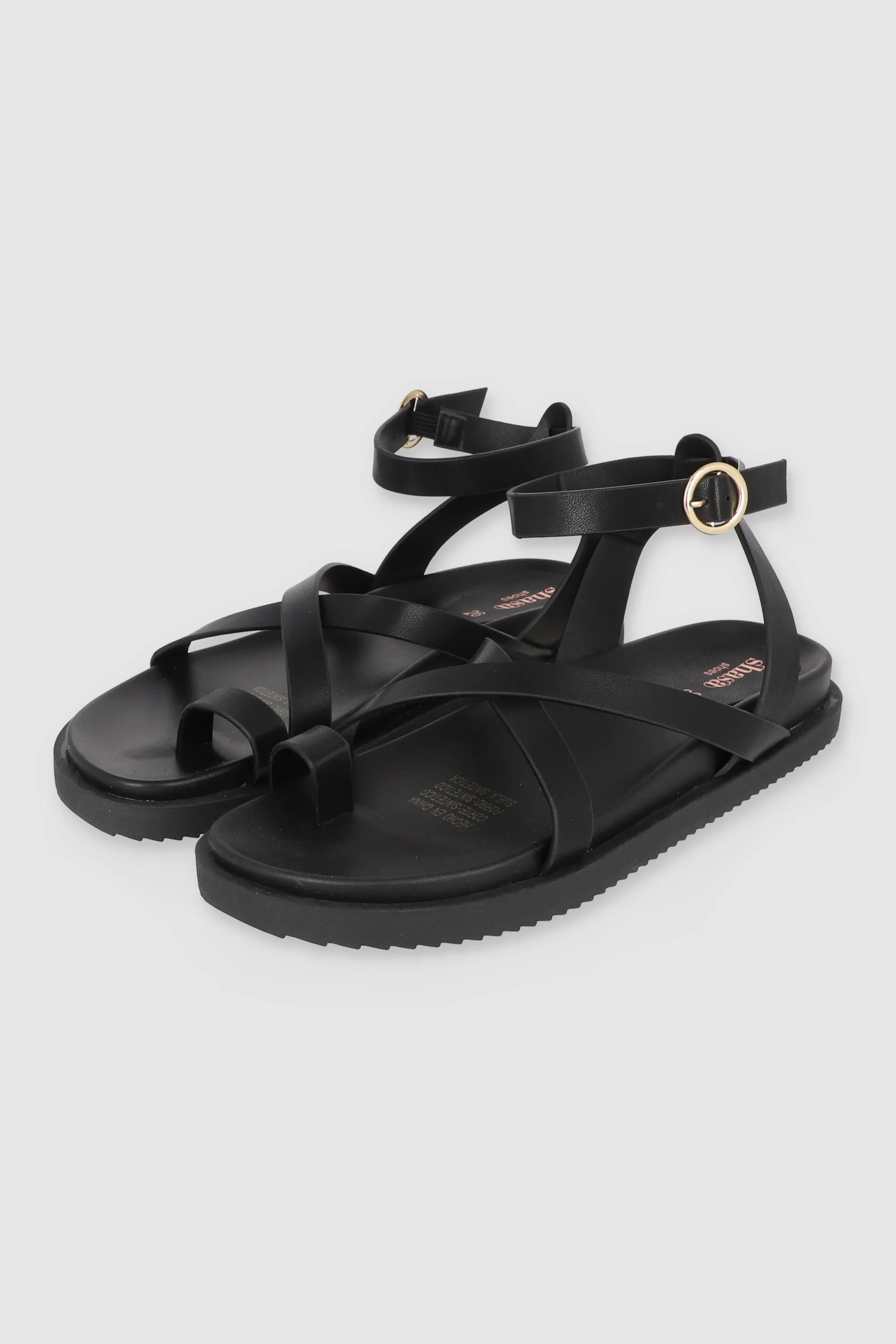 Sandalia gladiadora suela ancha sold by Shasa