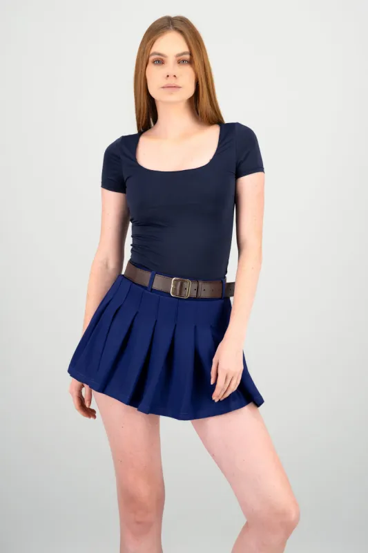 Bodysuit escote cuadrado doble tela sold by Shasa