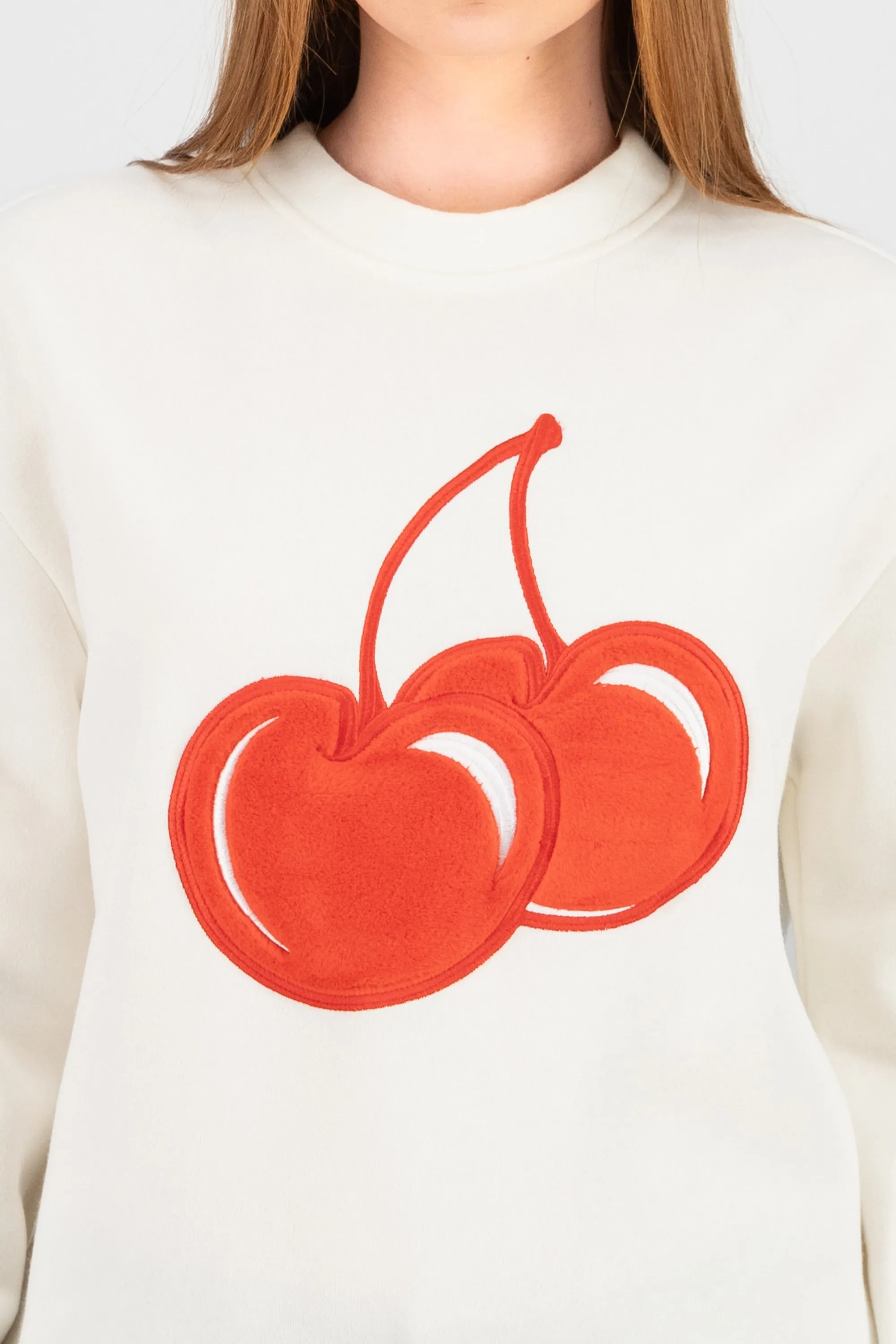 Sudadera oversize cereza textura sold by Shasa product image thumbnail 5