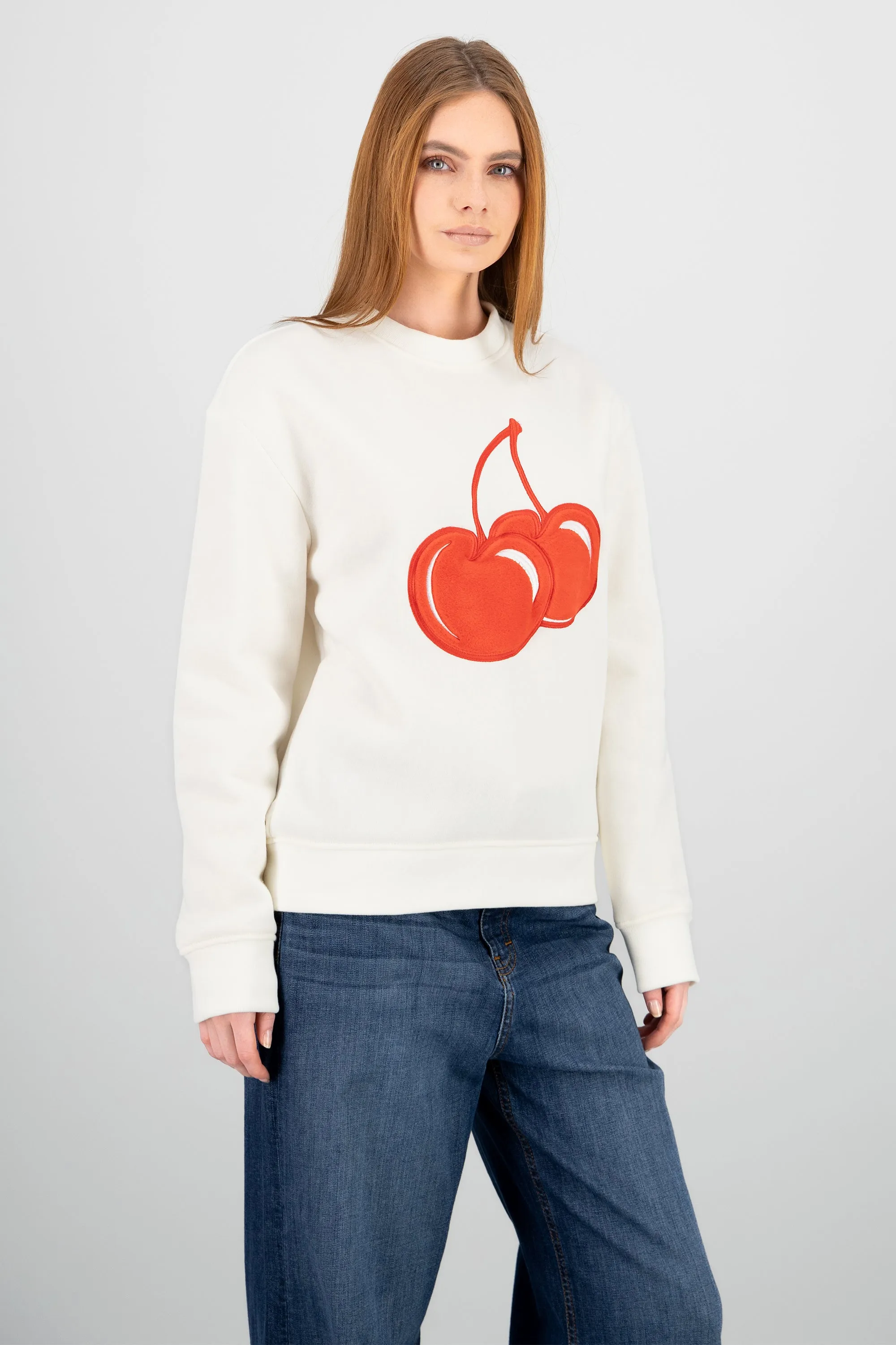 Sudadera oversize cereza textura sold by Shasa product image thumbnail 3