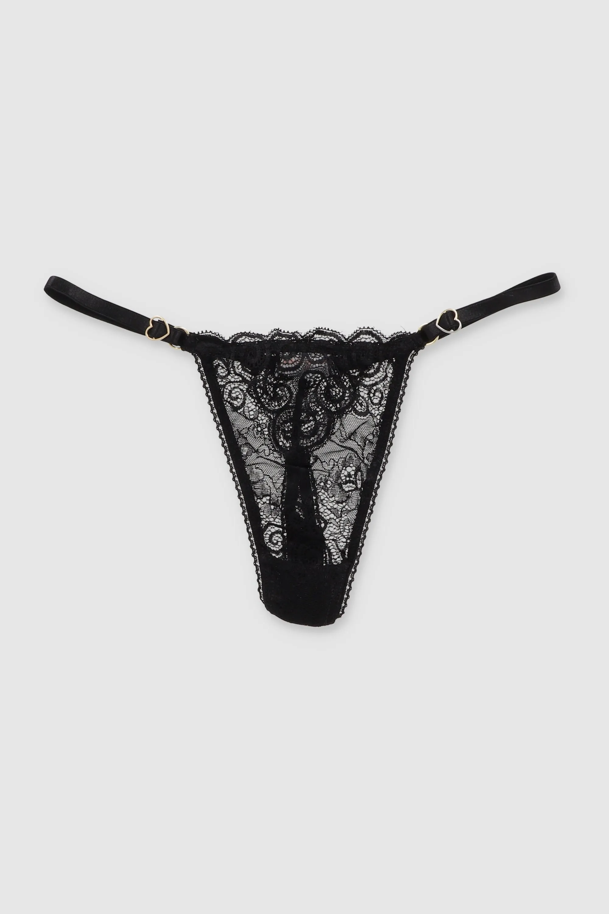 Tanga con encaje y cut out sold by Shasa