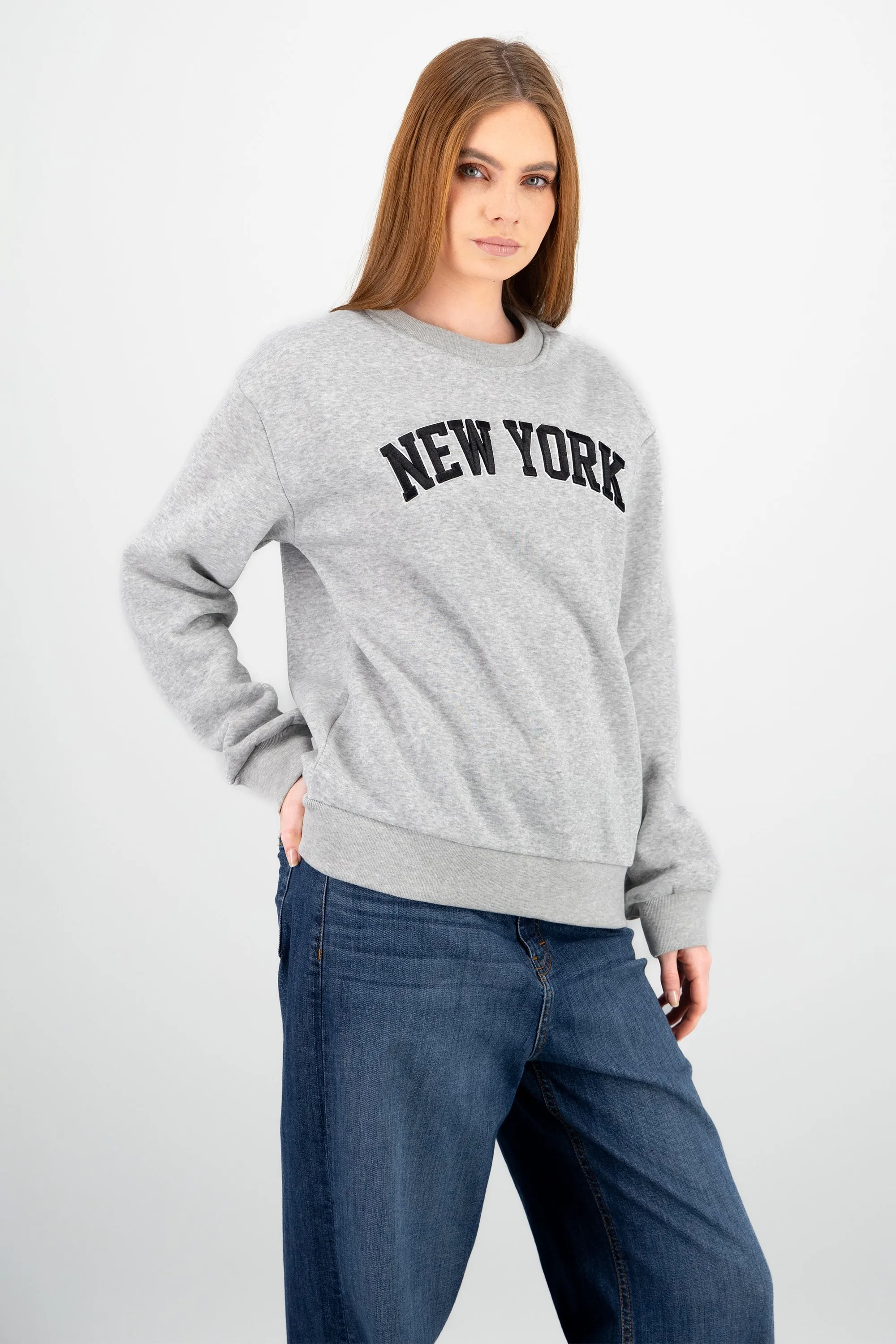 Sudadera oversize bordado NY sold by Shasa product image thumbnail 3