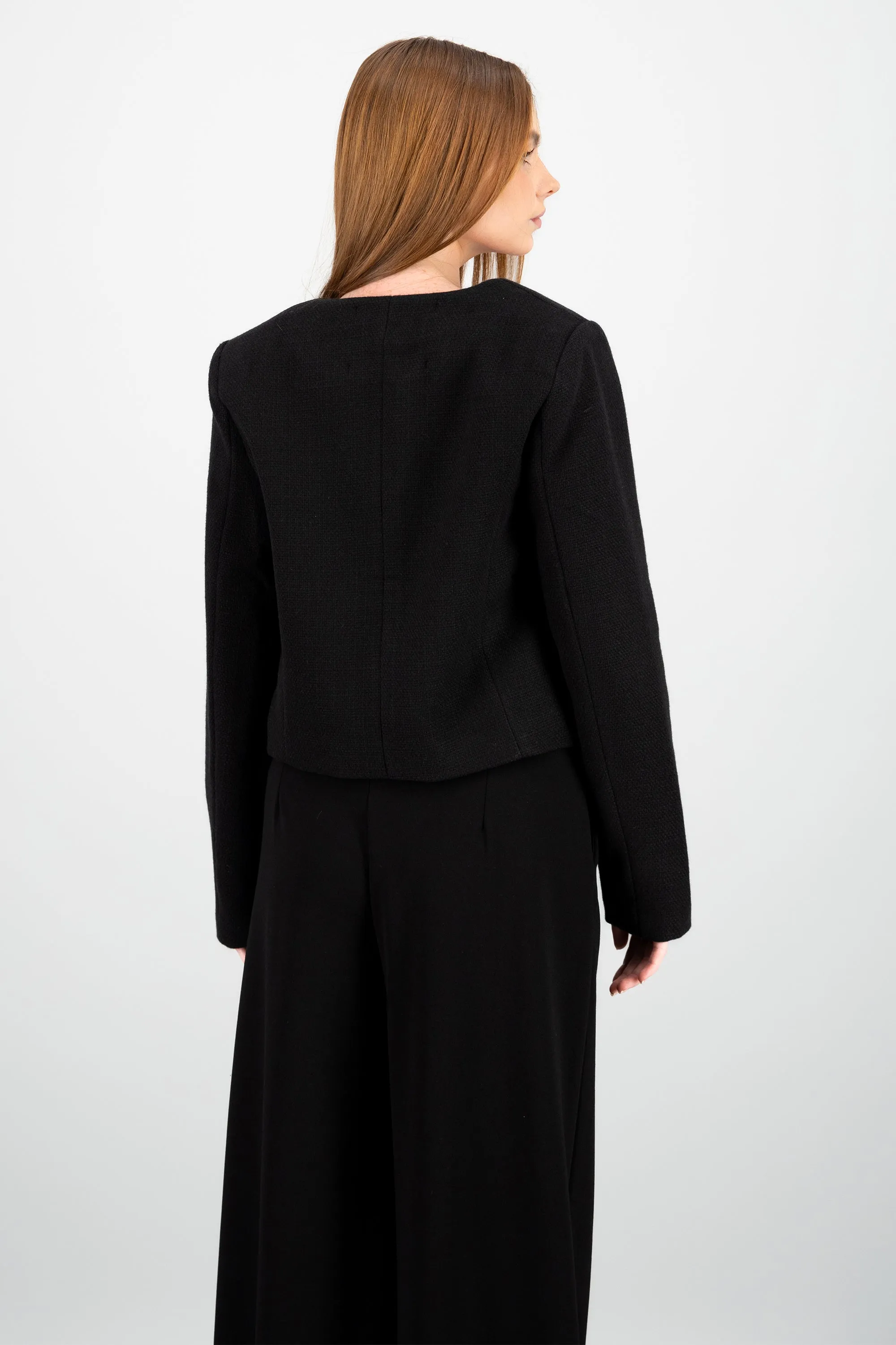 Saco tweed con bolsas y botones Hypsters sold by Shasa product image thumbnail 4