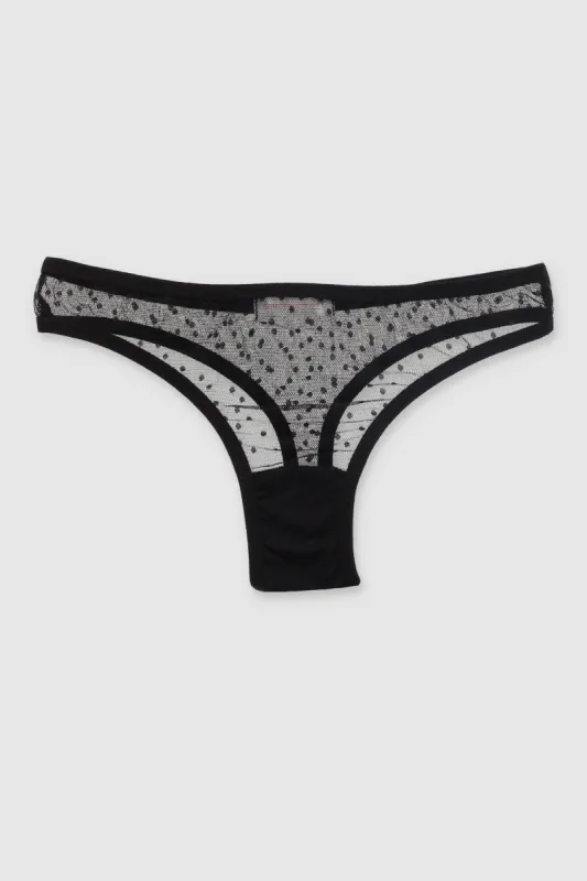 Tanga mesh puntos sold by Shasa