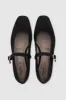 Flat mary jane contrastes bies sold by Shasa