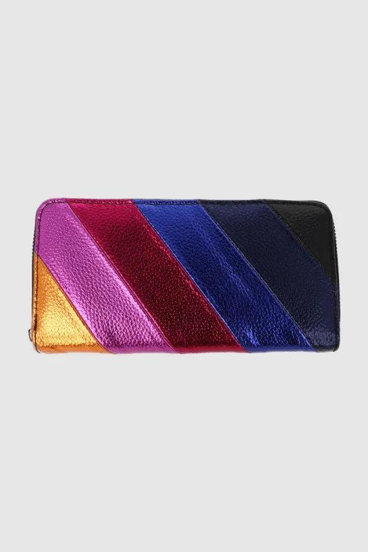 Cartera larga colores metalicos sold by Shasa