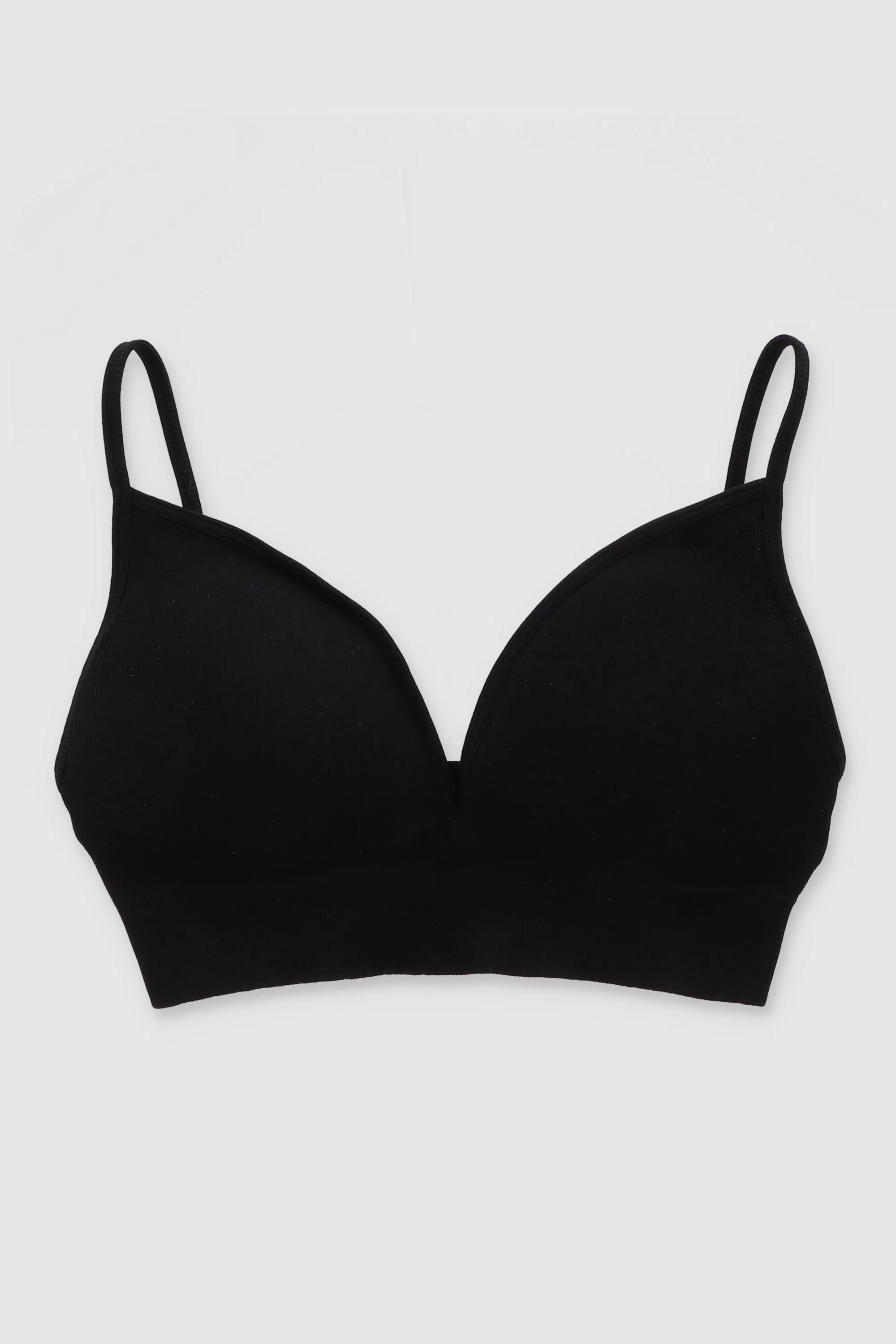 Bralette acanalado copas sold by Shasa