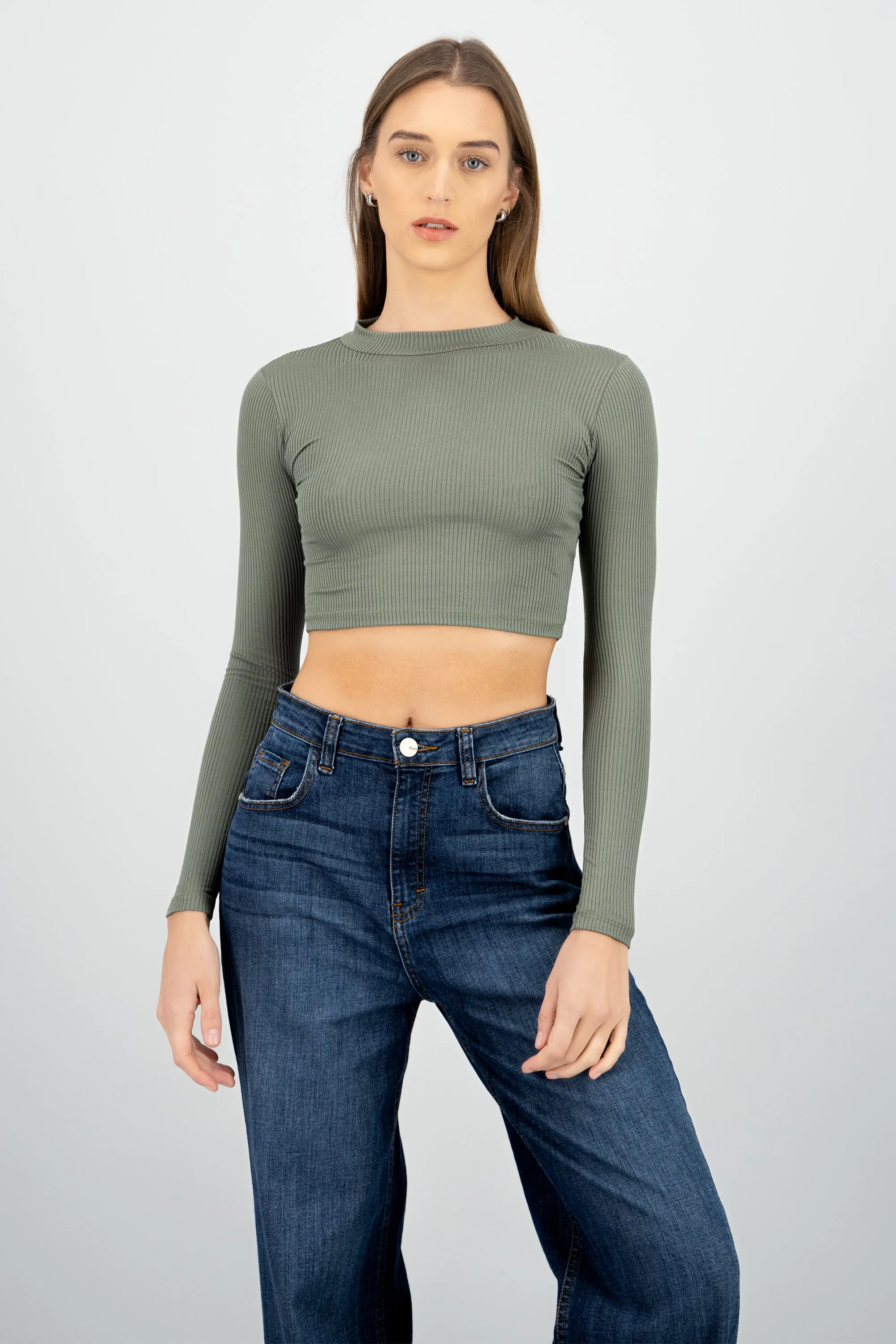 Top Acanalado Manga Larga sold by Shasa