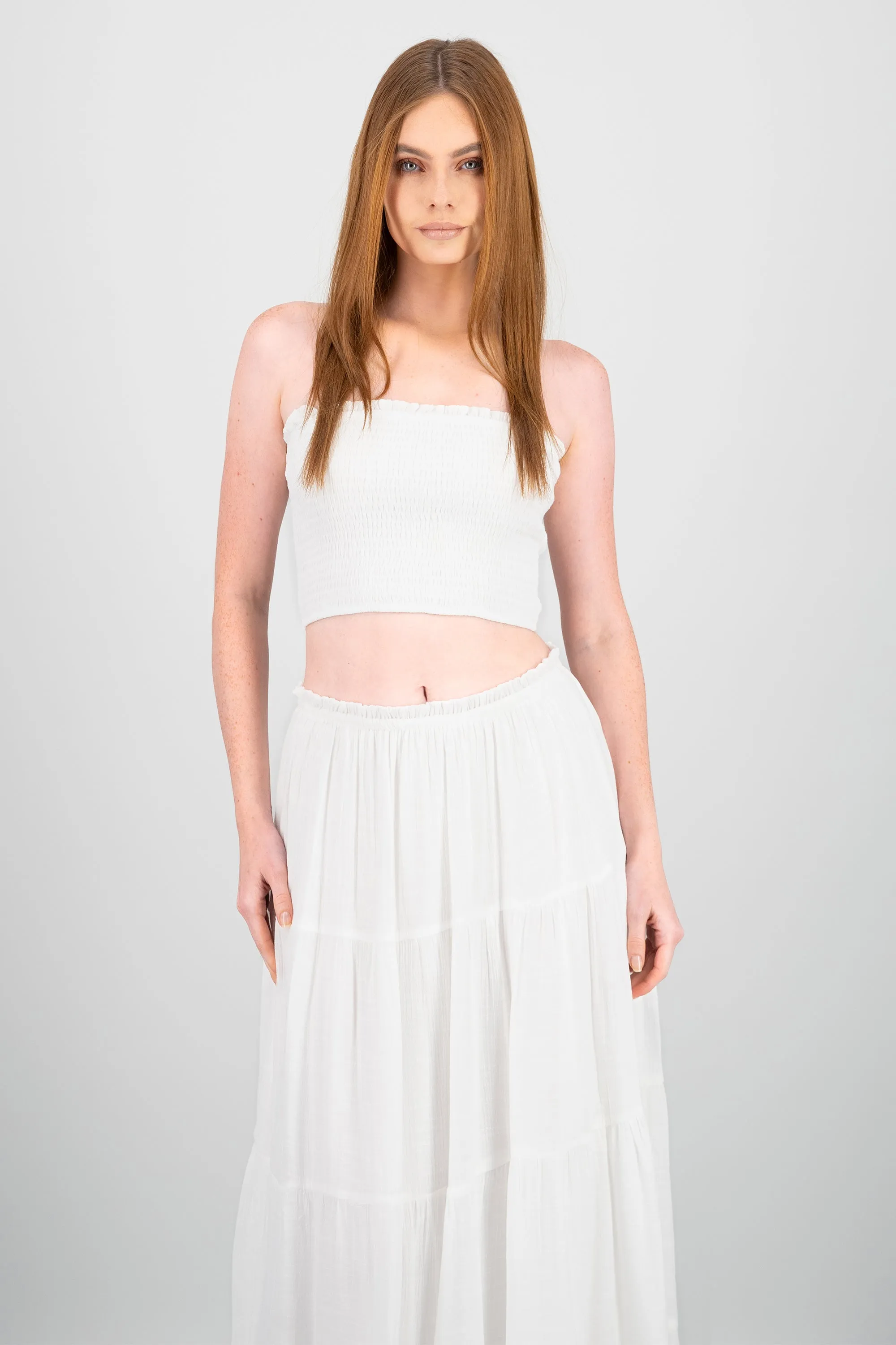 Top corto bandeau smocked sold by Shasa product image thumbnail 2