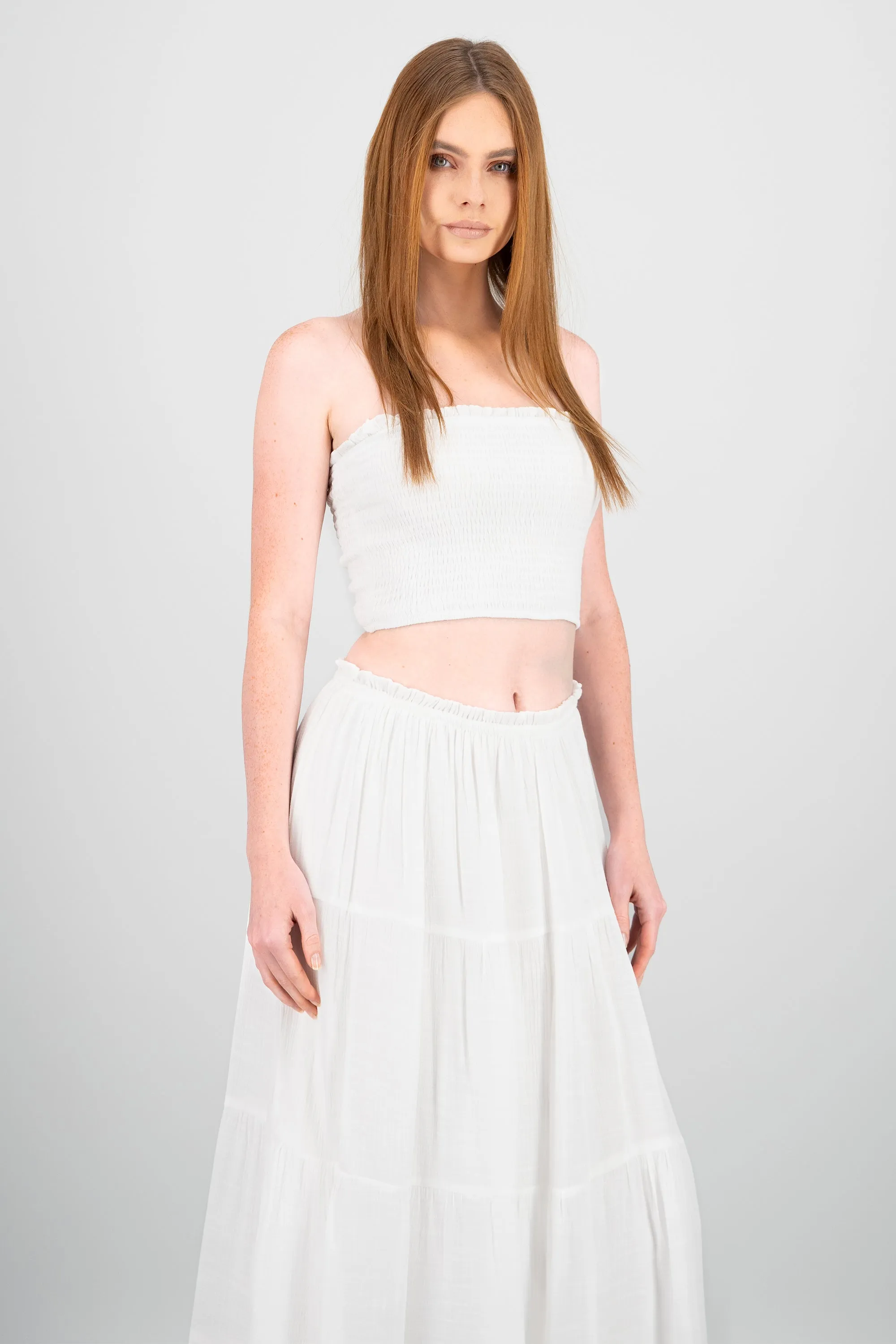 Top corto bandeau smocked sold by Shasa product image thumbnail 3