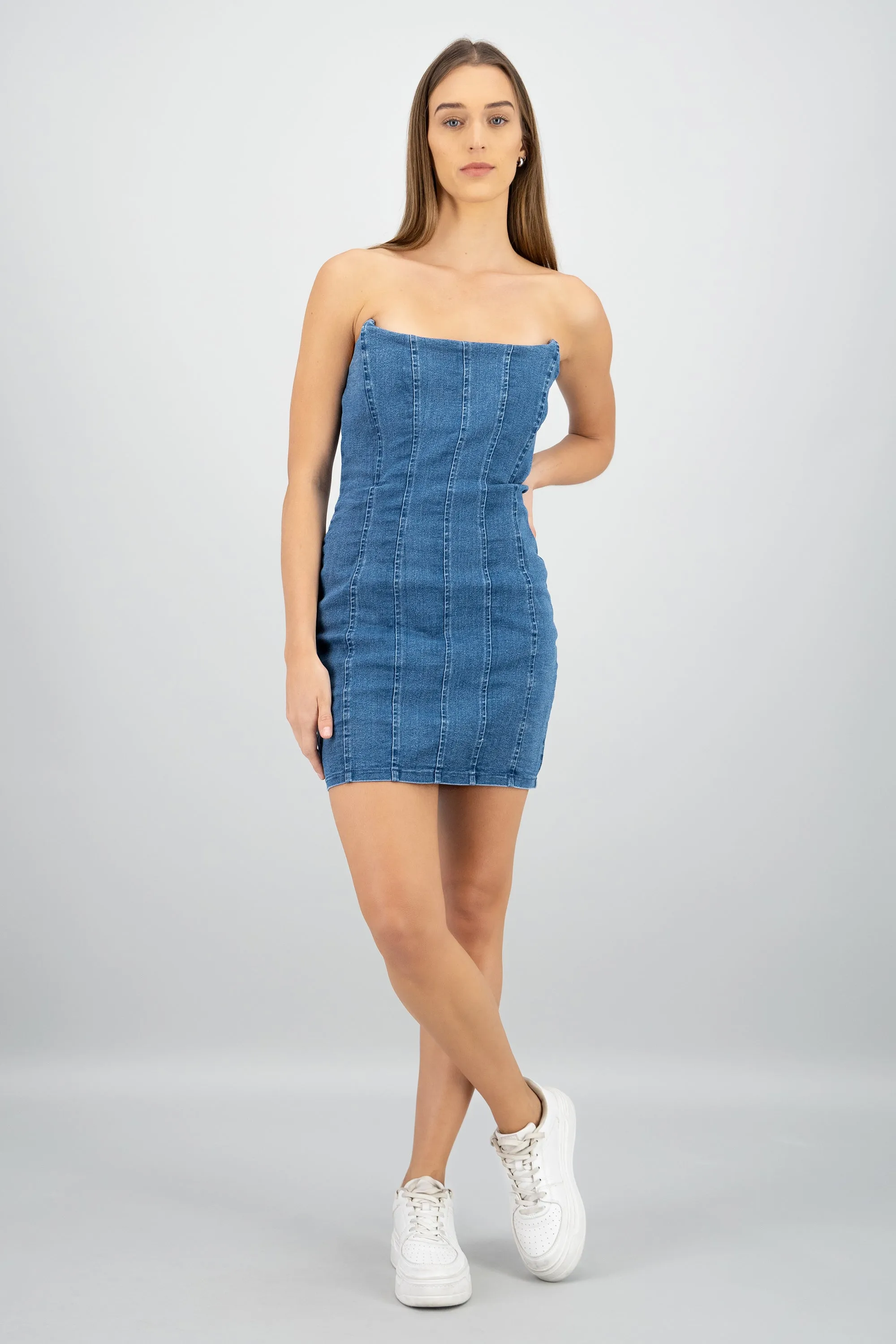 Vesido corset sin mangas sold by Shasa