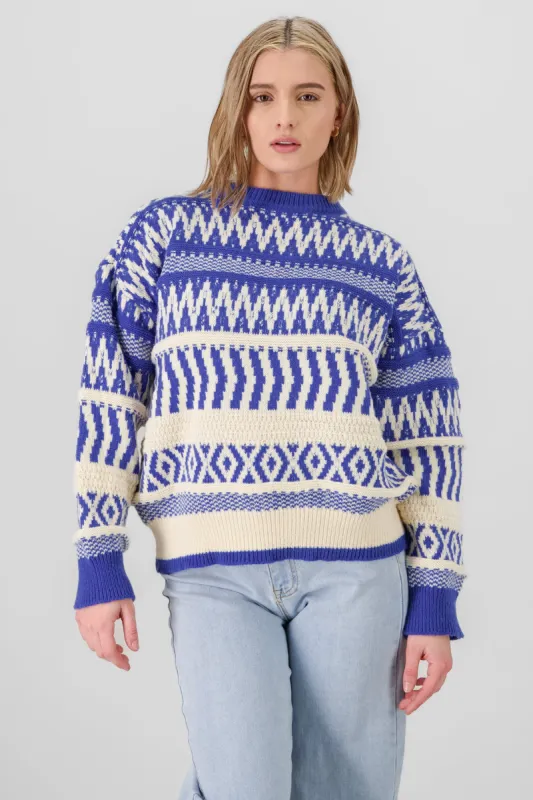 Sueter navideño grecas sold by Shasa