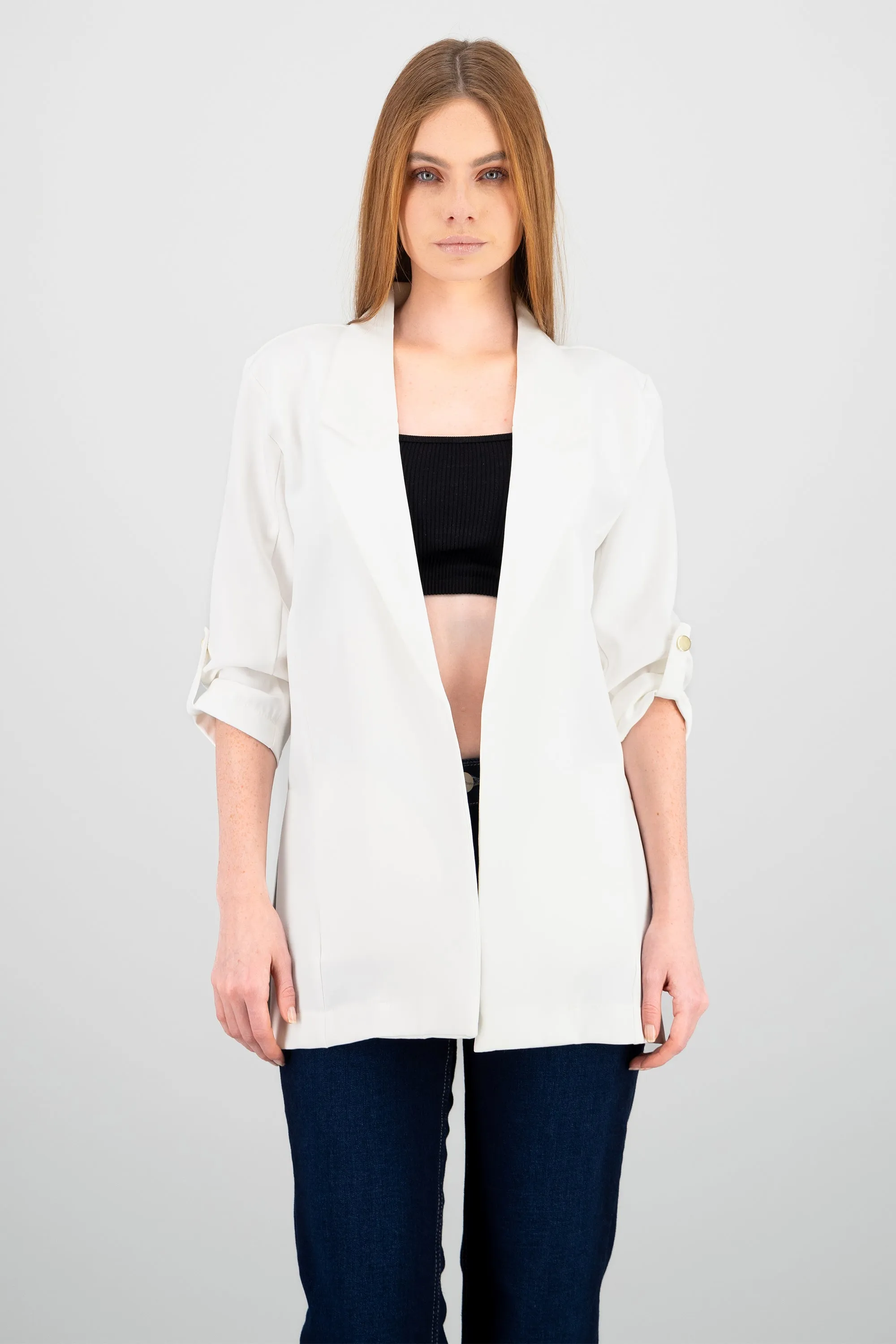 Saco Manga 3/4 Aberturas Laterales sold by Shasa