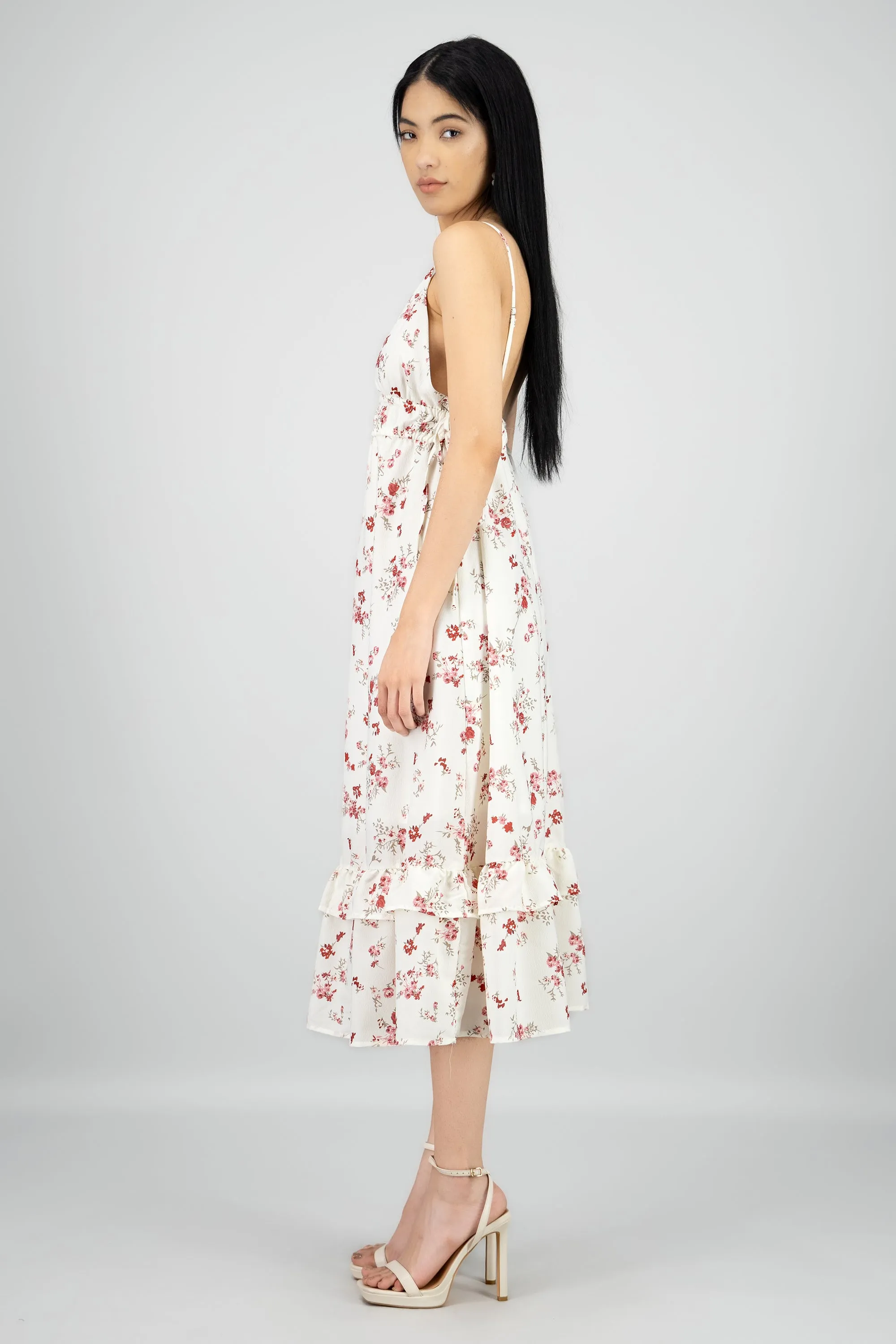 Vestido maxi estampado de flores sold by Shasa product image thumbnail 3