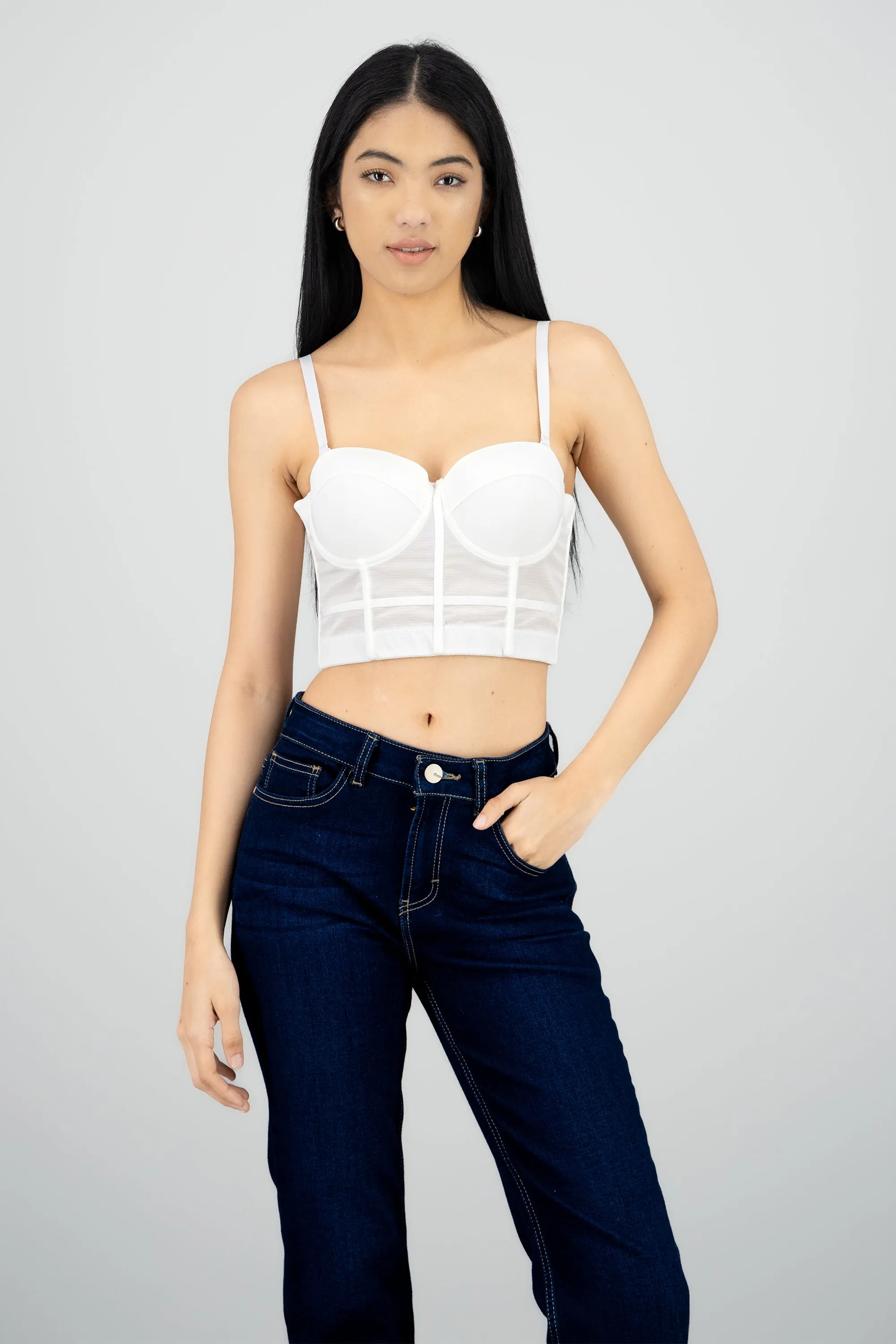 Top corset detalle copas sold by Shasa