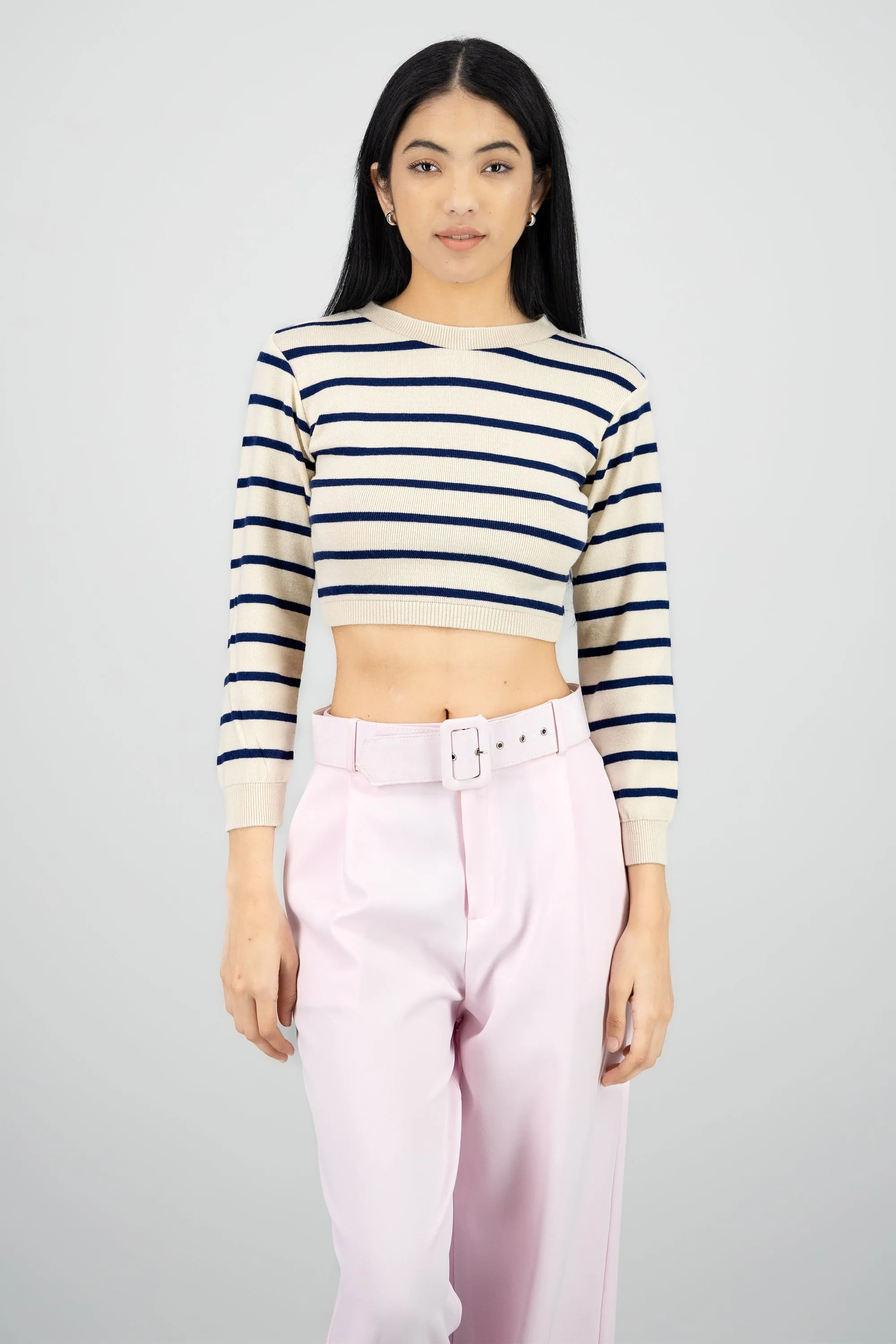 Sueter manga larga rayas delgadas Hyps sold by Shasa