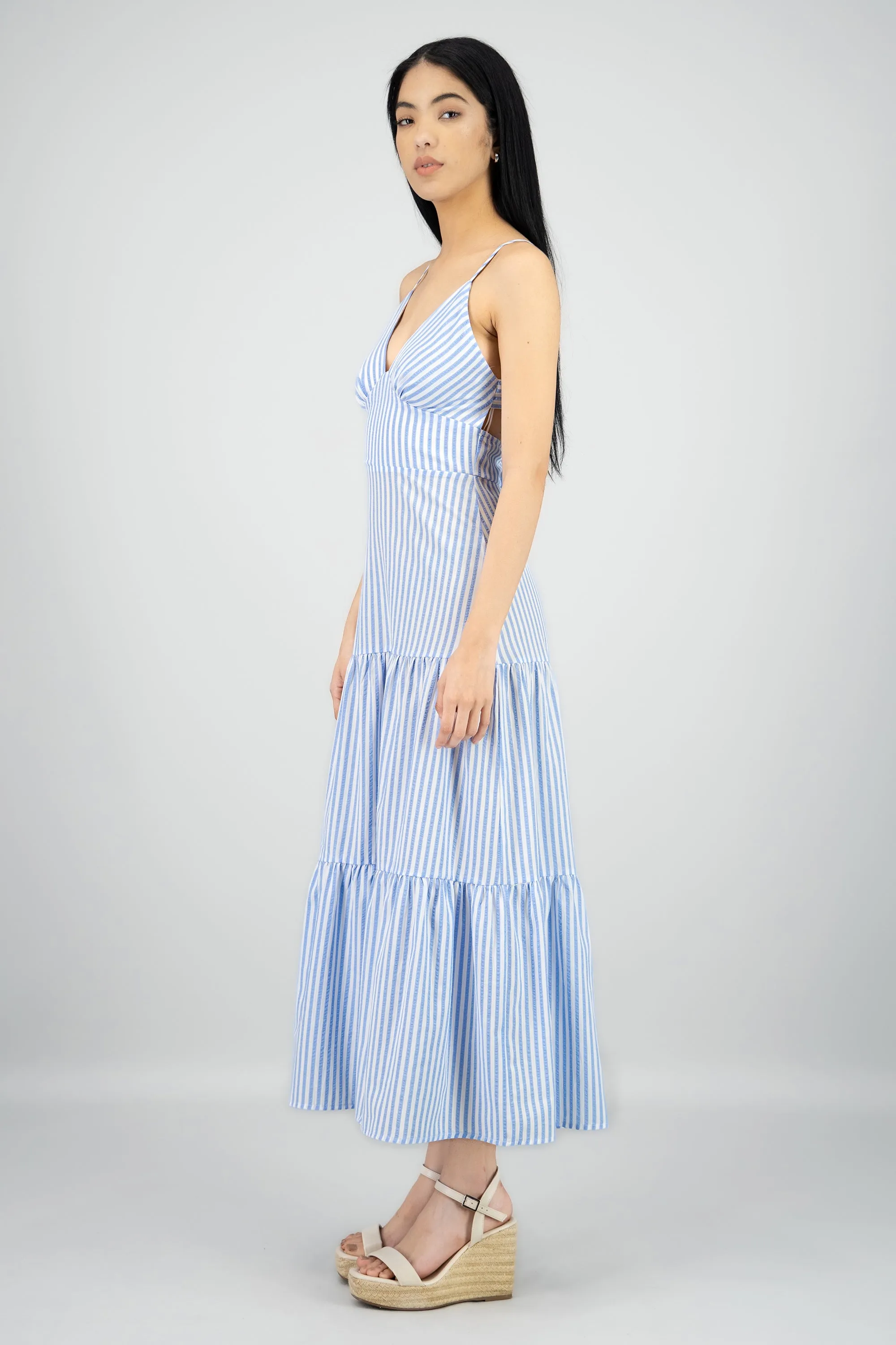 Vestido maxi estampado rayas sold by Shasa product image thumbnail 3