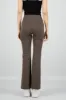 Pantalones suaves flare lisos sold by Shasa