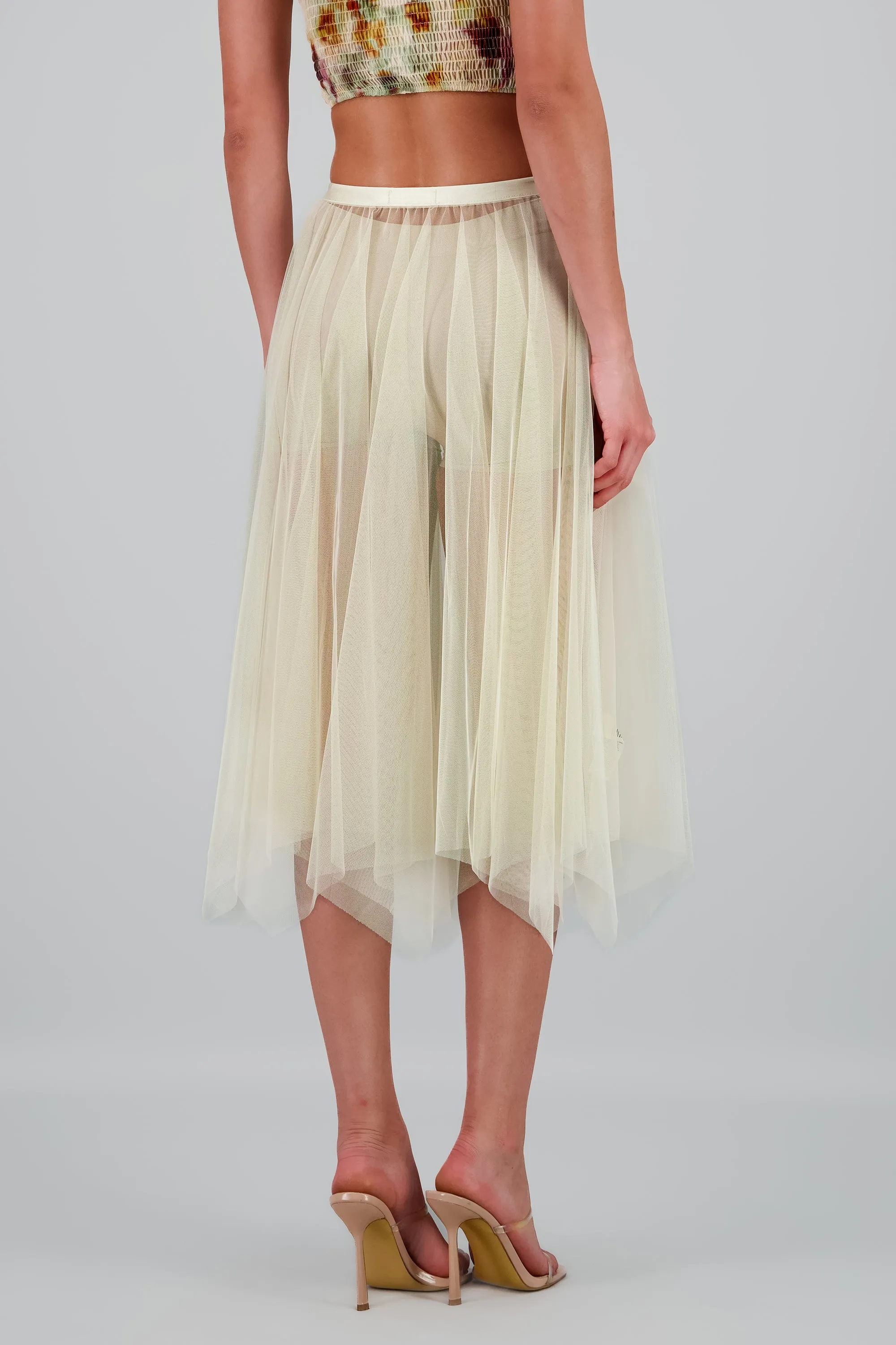 Falda midi mesh polkas sold by Shasa product image thumbnail 4