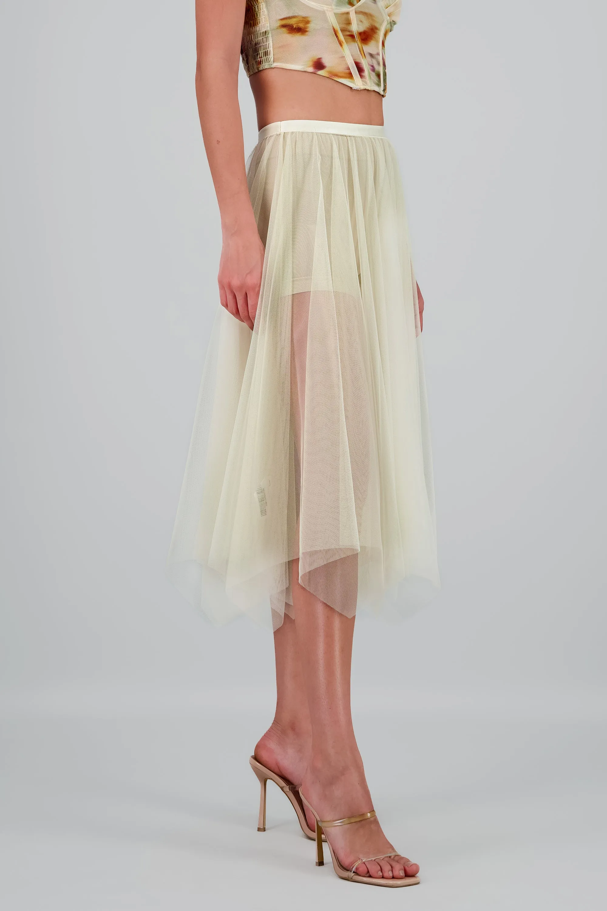 Falda midi mesh polkas sold by Shasa product image thumbnail 3