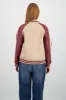 Chamarra bomber efecto piel sold by Shasa