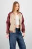 Chamarra bomber efecto piel sold by Shasa