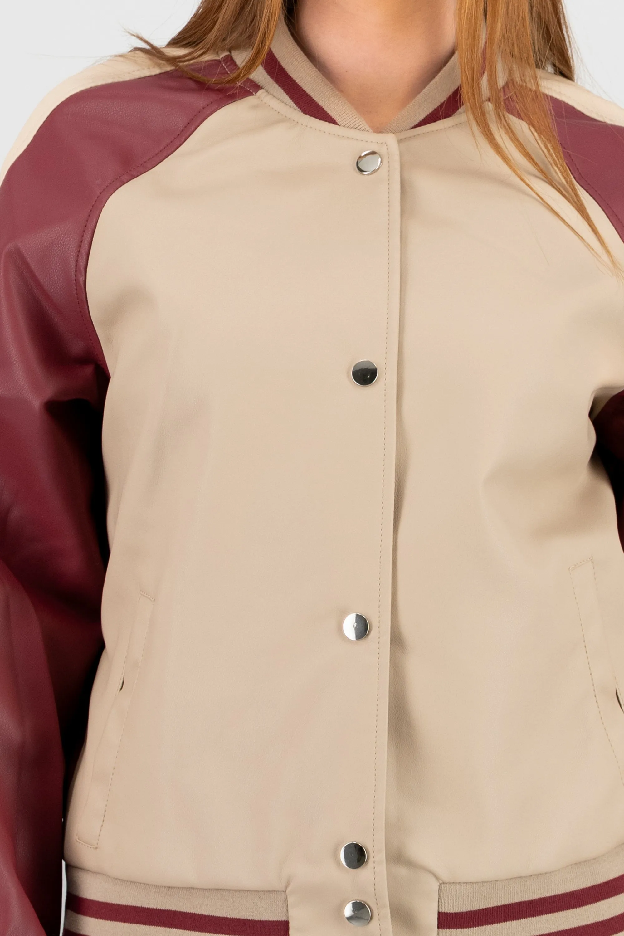 Chamarra bomber efecto piel sold by Shasa product image thumbnail 5