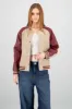 Chamarra bomber efecto piel sold by Shasa