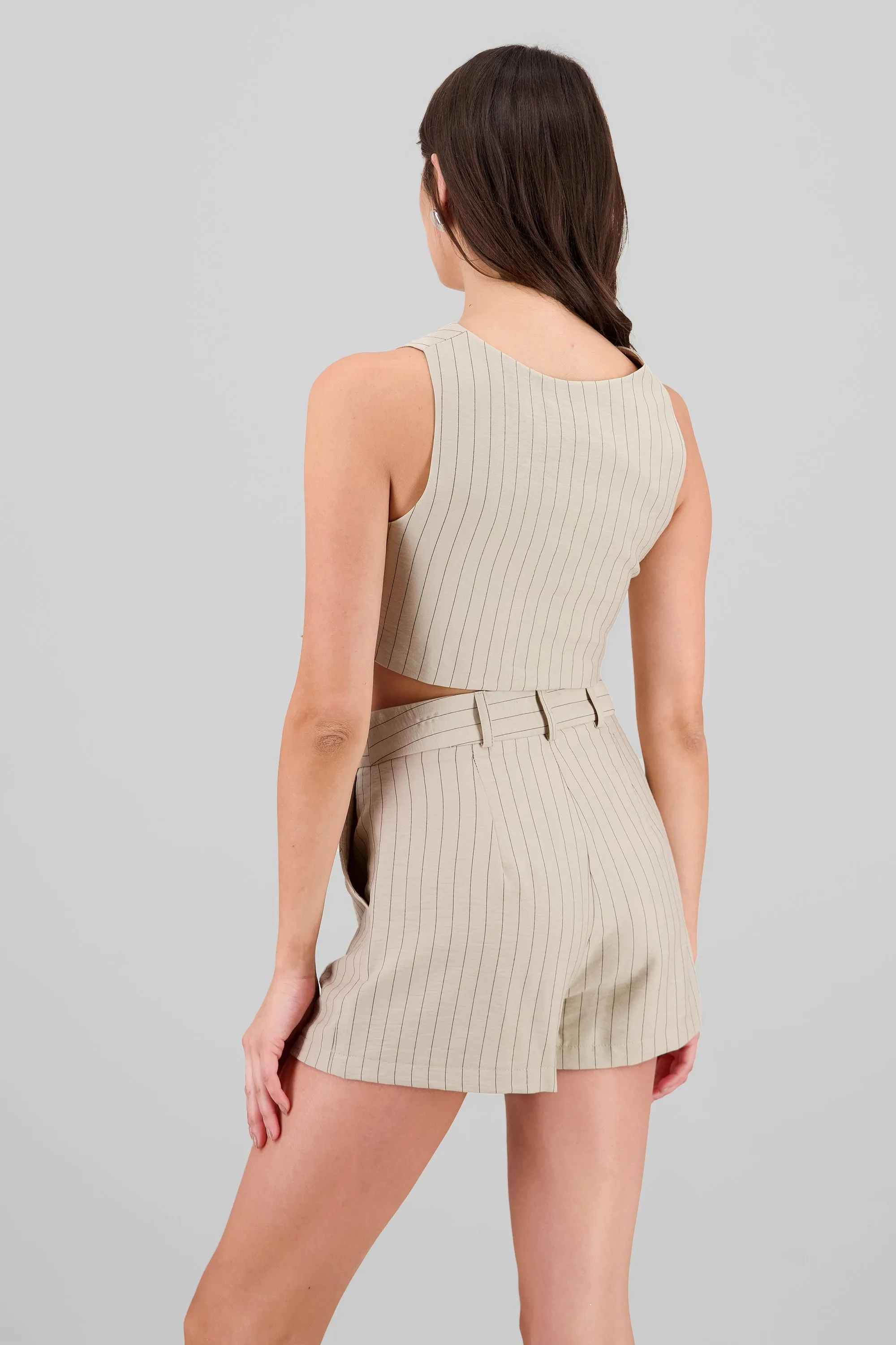 Chaleco rayas detalle pinzas sold by Shasa product image thumbnail 4