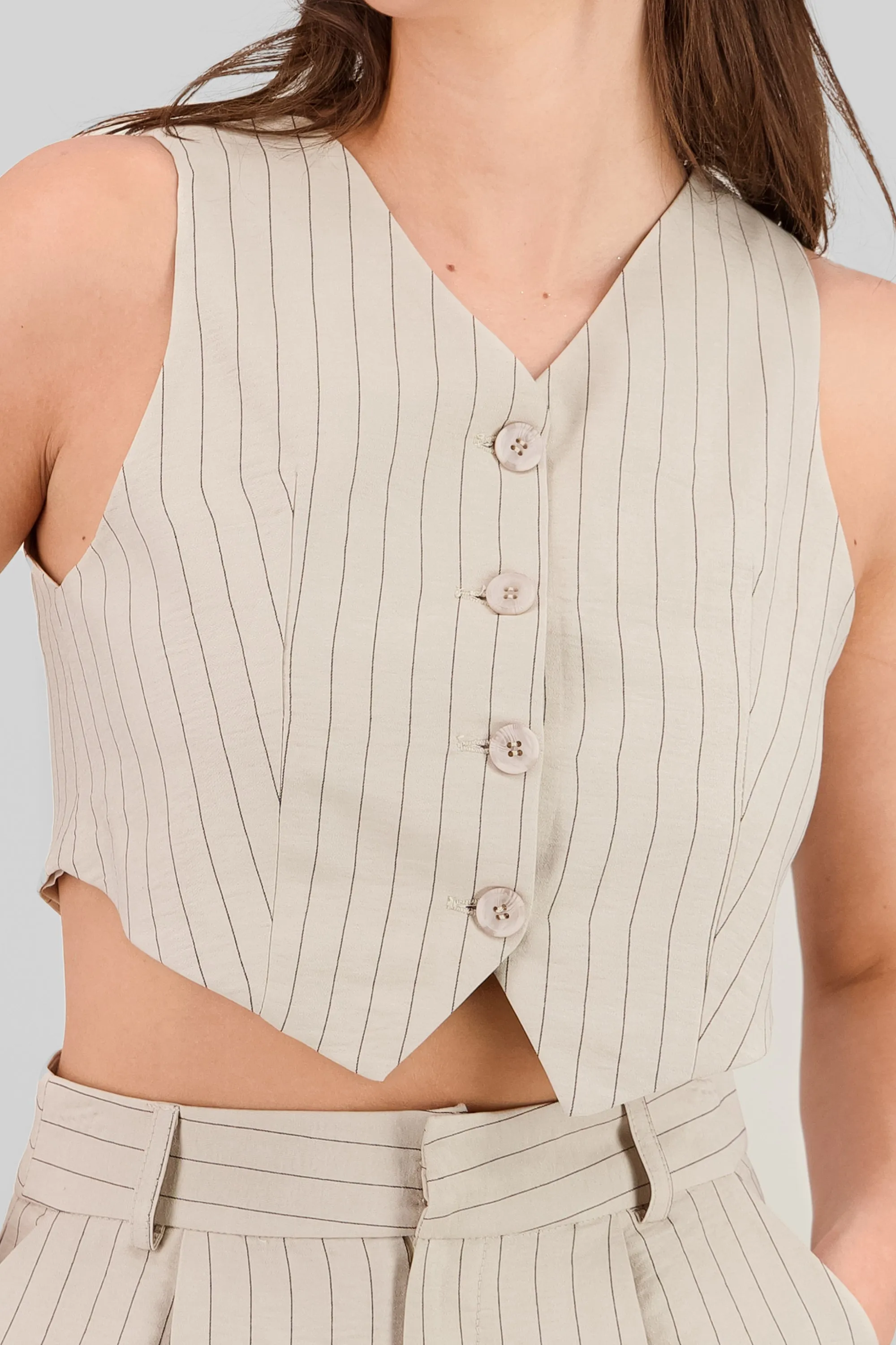 Chaleco rayas detalle pinzas sold by Shasa product image thumbnail 5