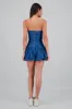 Vestido bandeau denim terminado globo sold by Shasa