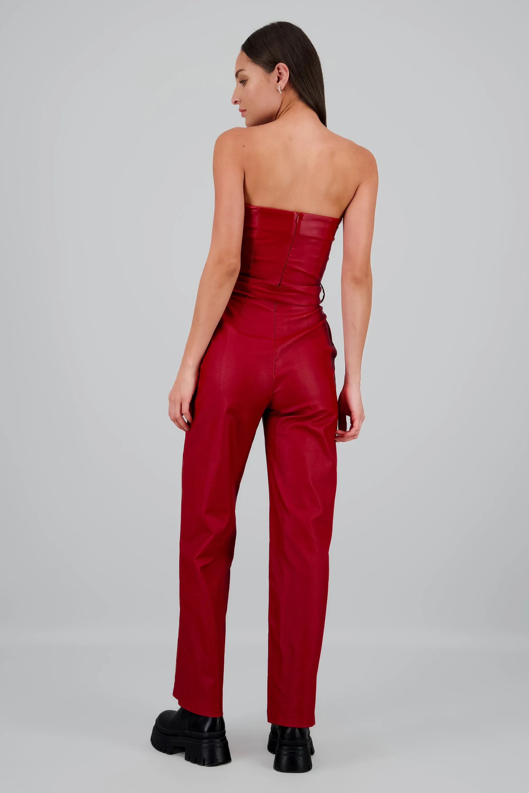 Jumpsuit pu strapples sold by Shasa product image thumbnail 4