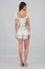 Romper olanes flores con rayas lurex sold by Shasa