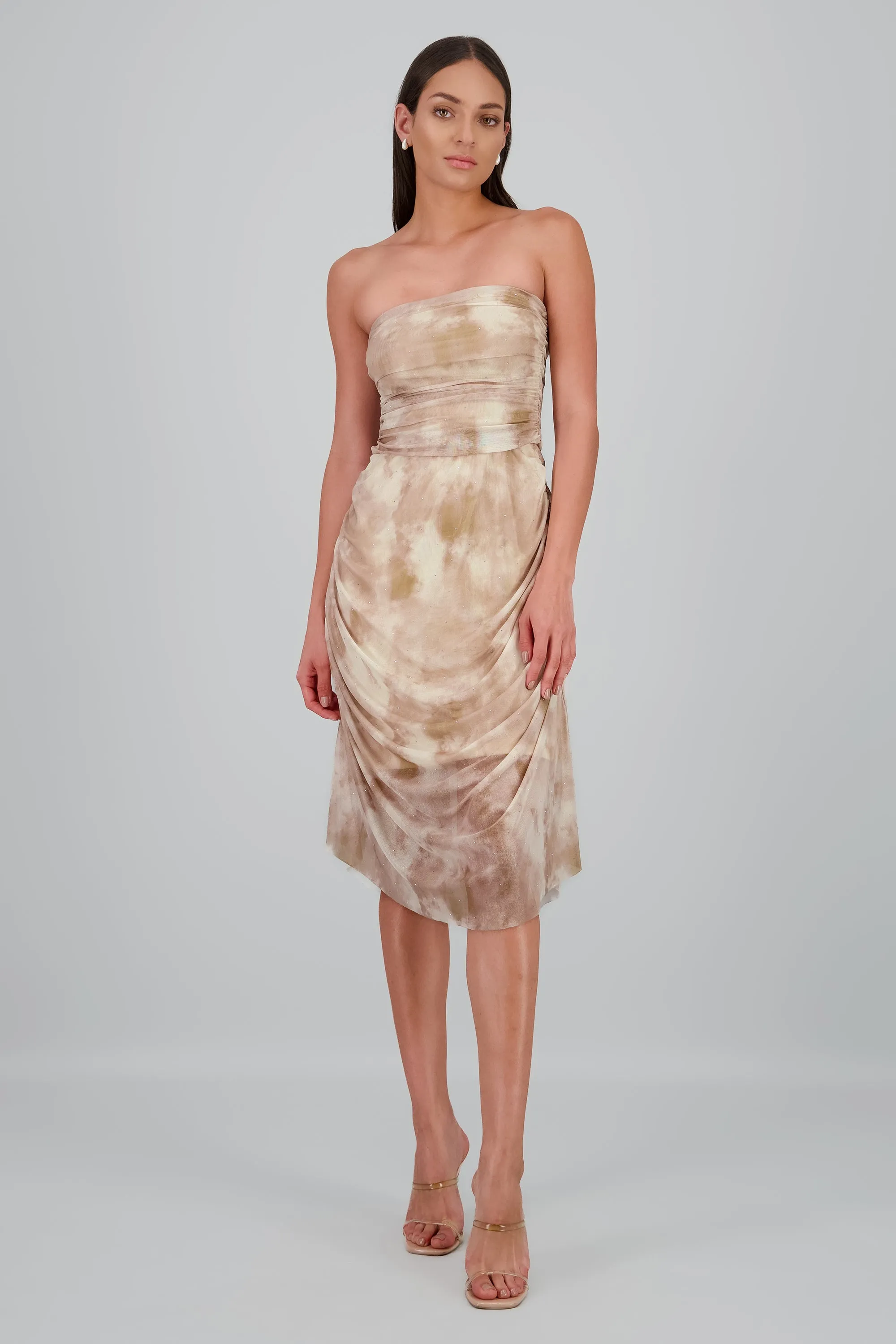 Vestido midi mesh brillos sold by Shasa product image thumbnail 2