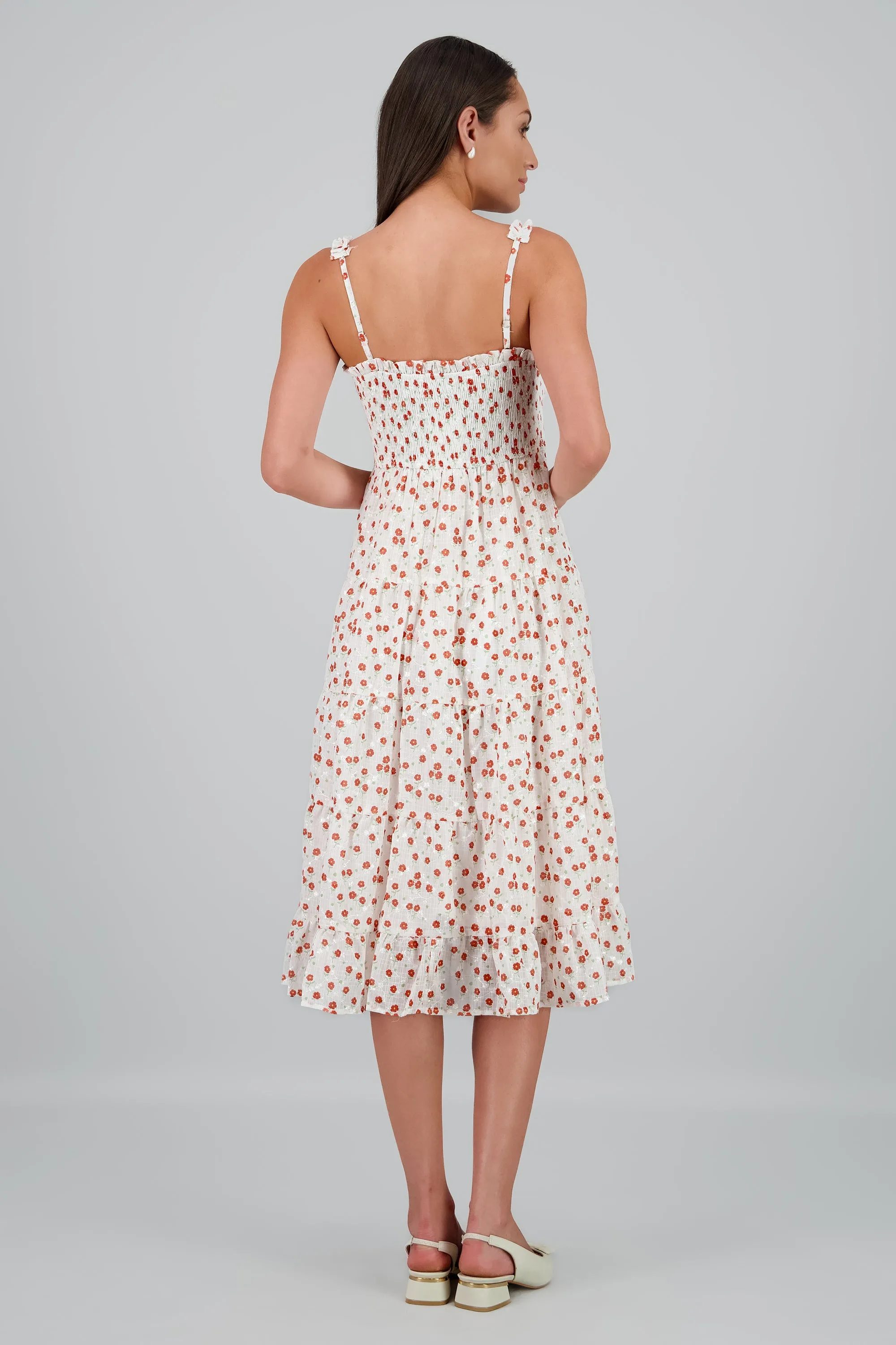 Vestido maxi flores bordado sold by Shasa product image thumbnail 4