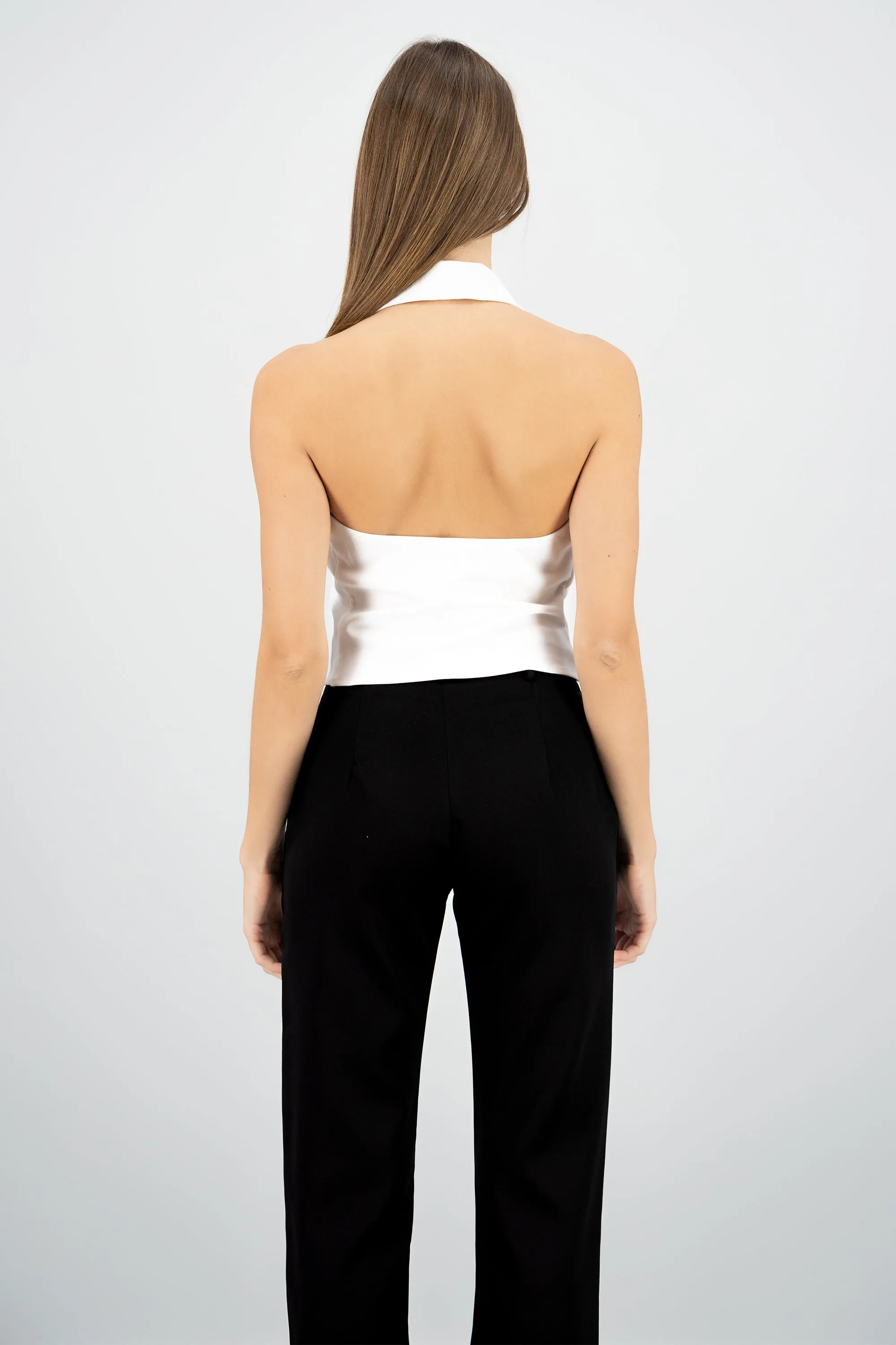 Top halter con cierre liso sold by Shasa product image thumbnail 4