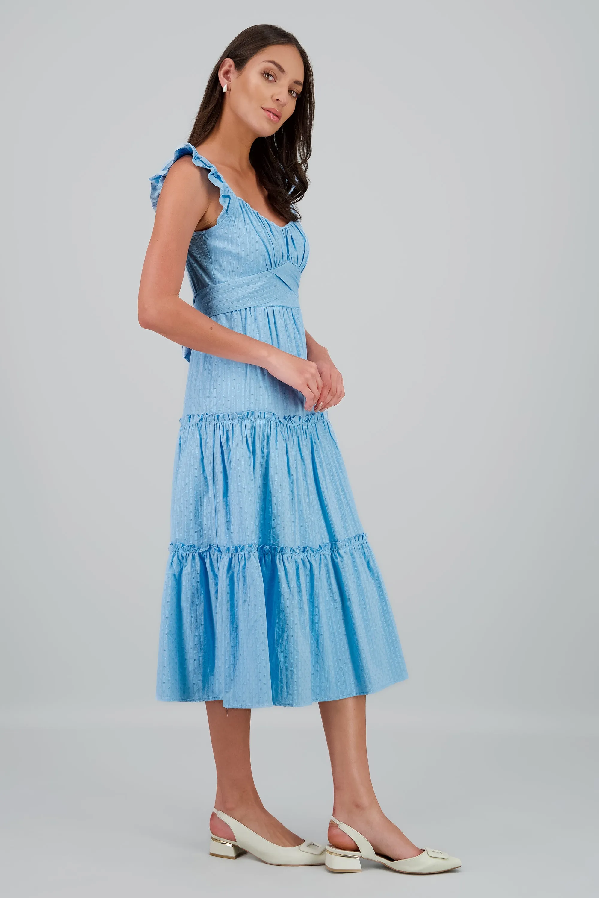 Vestido maxi con detalle bordado sold by Shasa product image thumbnail 3