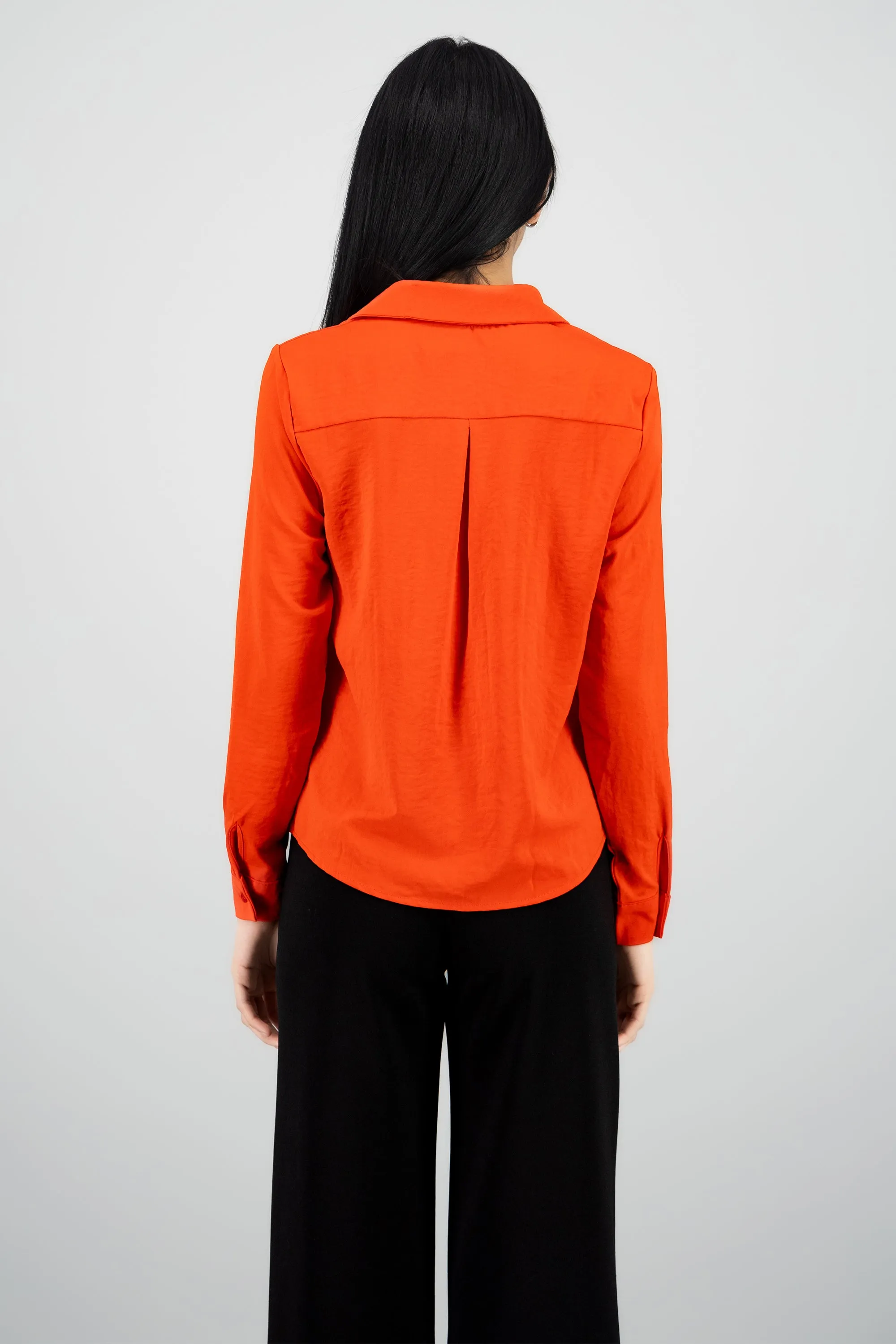 Camisa de manga larga con textura lisa sold by Shasa product image thumbnail 4